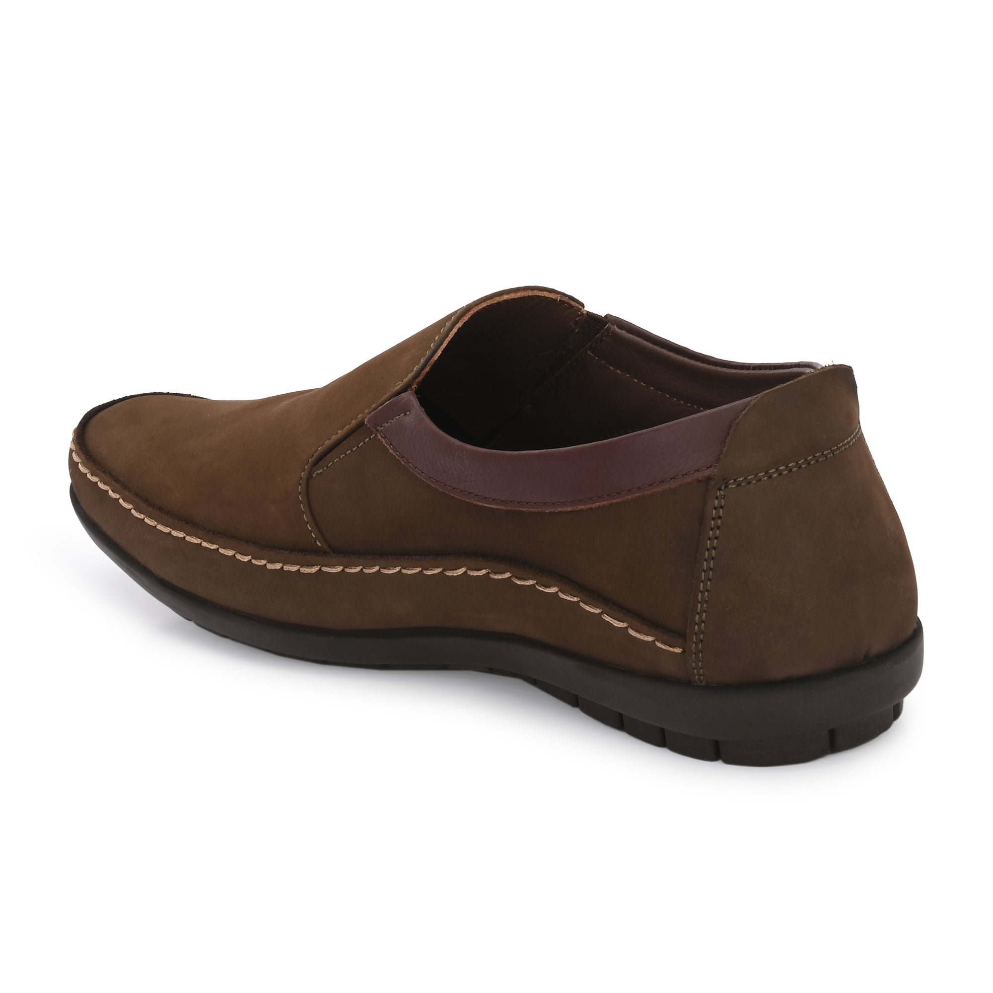 egoss-shoes Egoss Leather Casual Slip On Shoes For Men - view 2