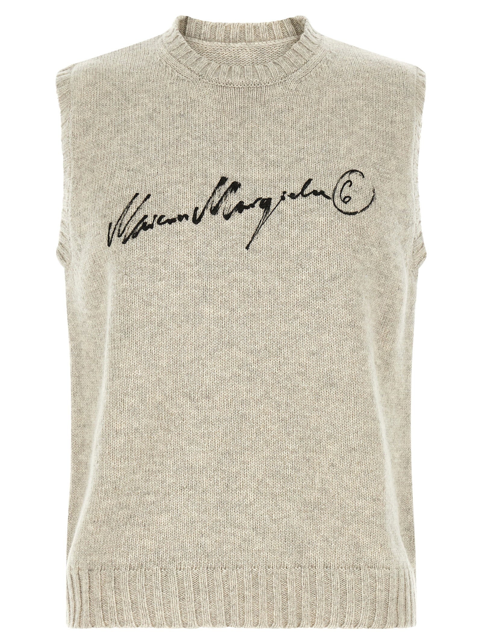 Mm6 Maison Margiela Margiela 6 Vest – 80% wool, 20% polyamide
