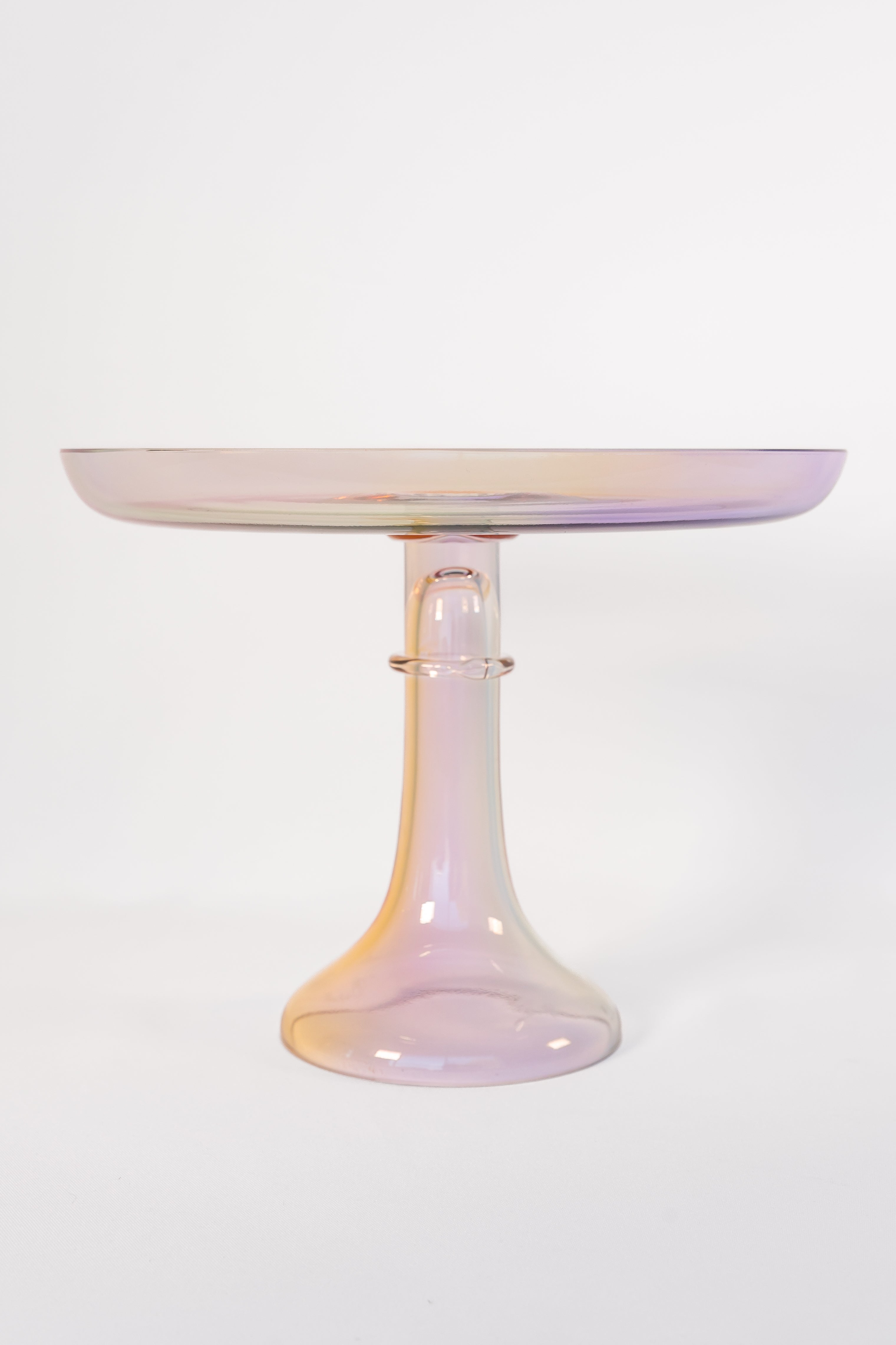 Cake stand iridescent – Estelle Colored Glass Estelle Cake Stand {Iridescent}