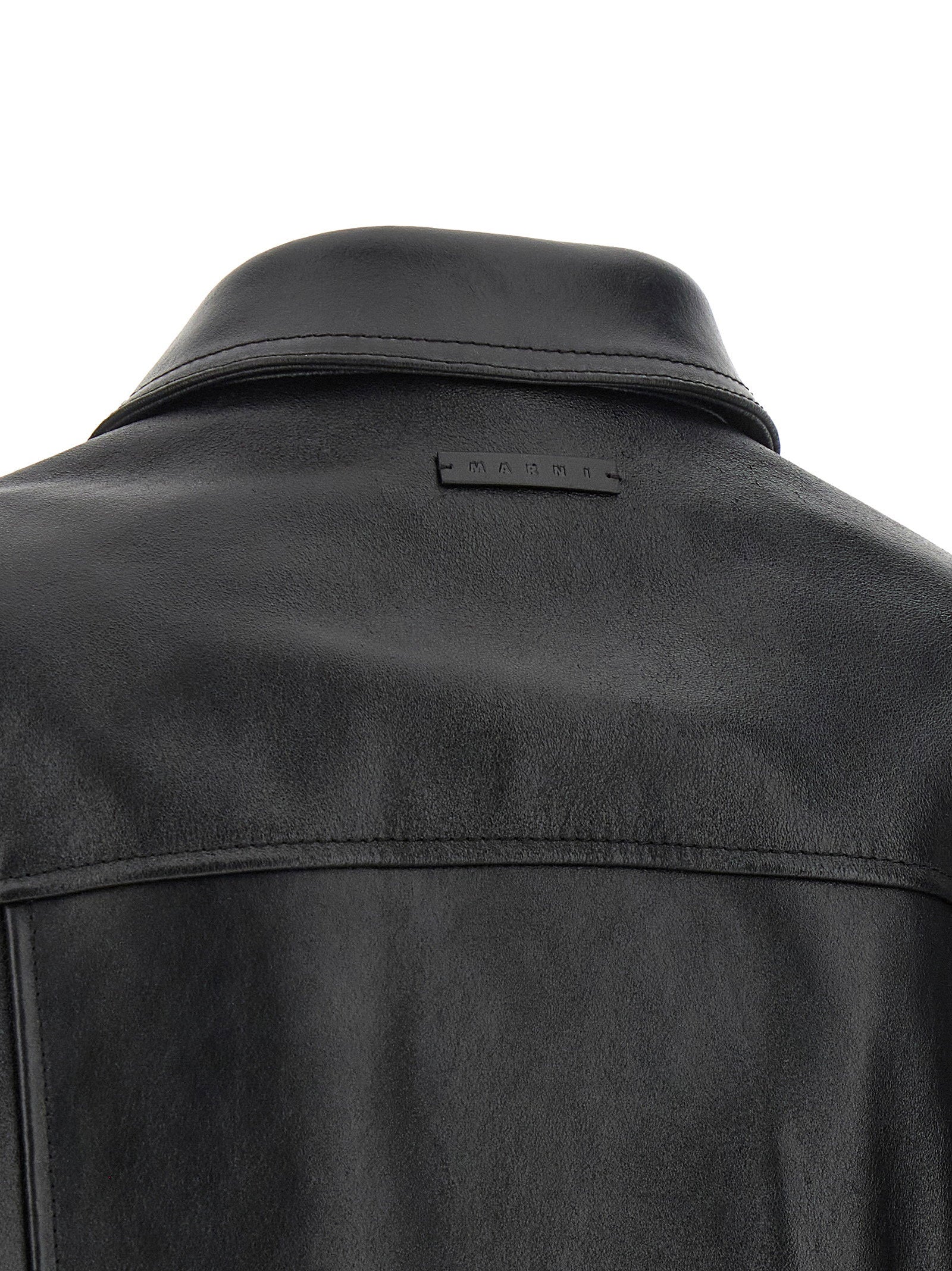 Marni Leather And Suede Jacket - view 5