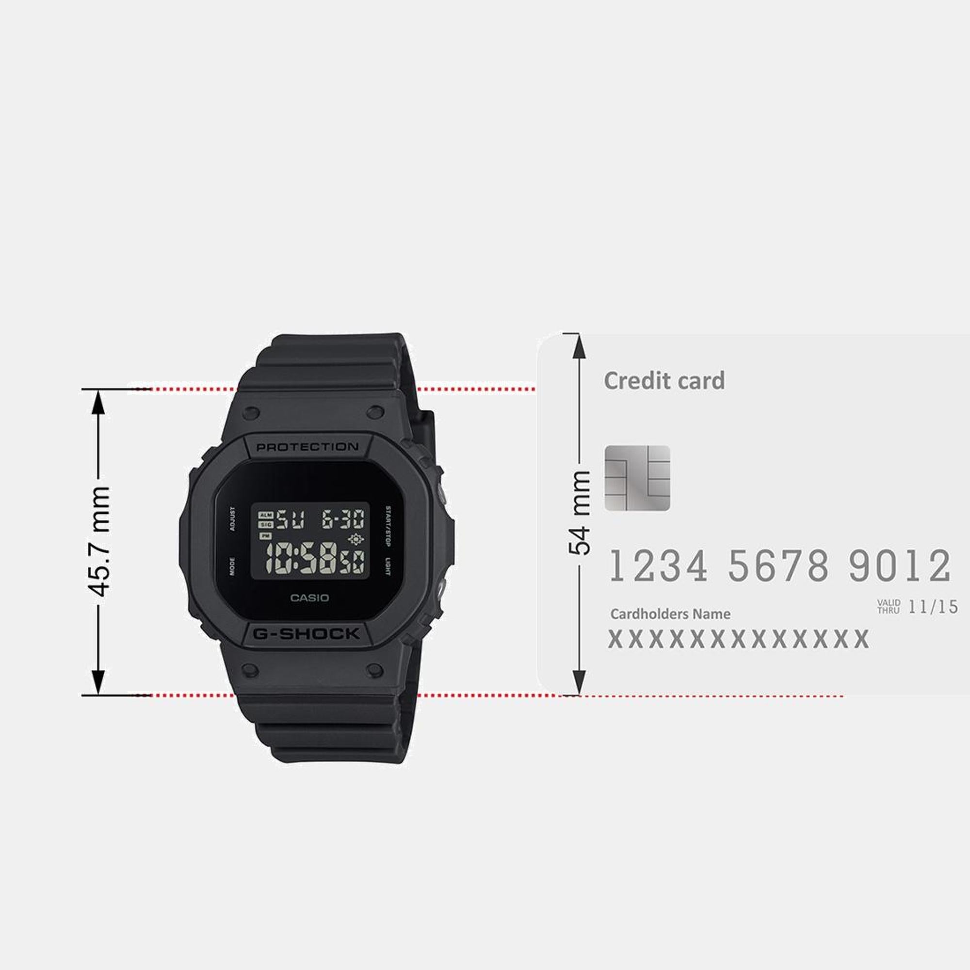 Casio G-Shock Women Quartz Black Dial Digital Resin Watch G1616 - view 9