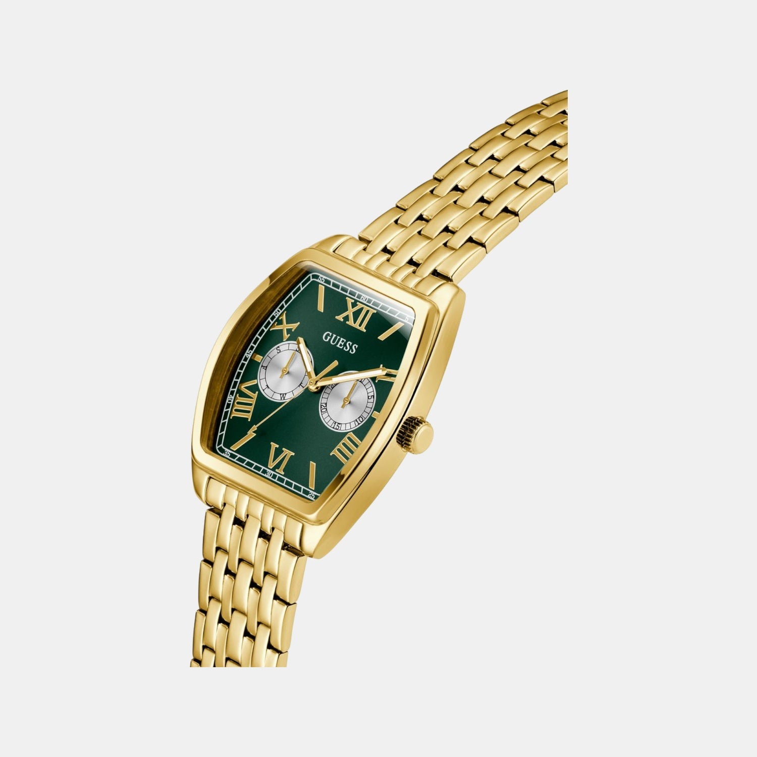 Guess Dress Men Quartz Green Dial Multi-Function Recycled Steel Watch GW0975G2 - view 3