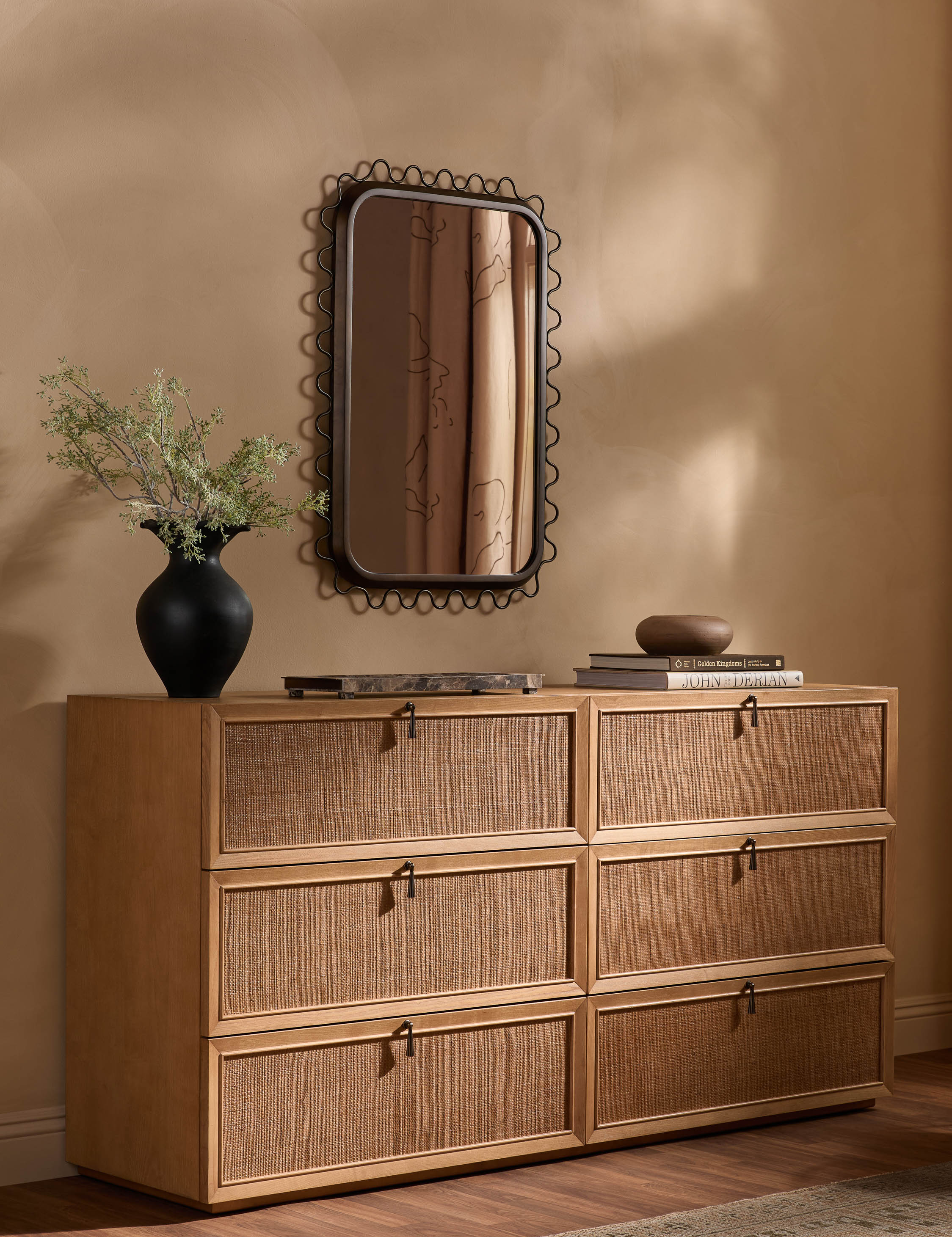 Lulu and Georgia Savita Mirror – Oil Rubbed Bronze - view 2