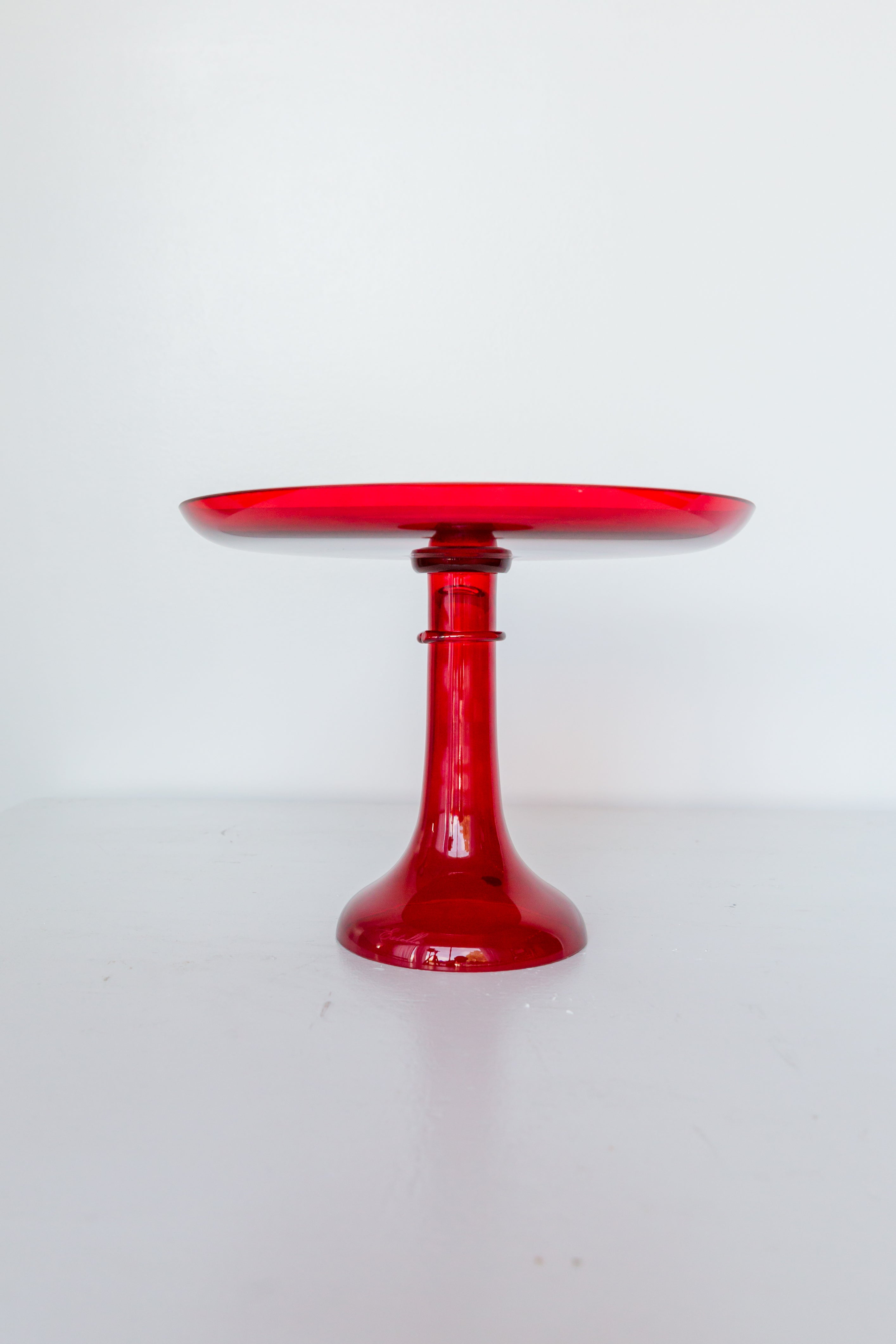 Cake stand red – Estelle Colored Glass Estelle Cake Stand {Red}