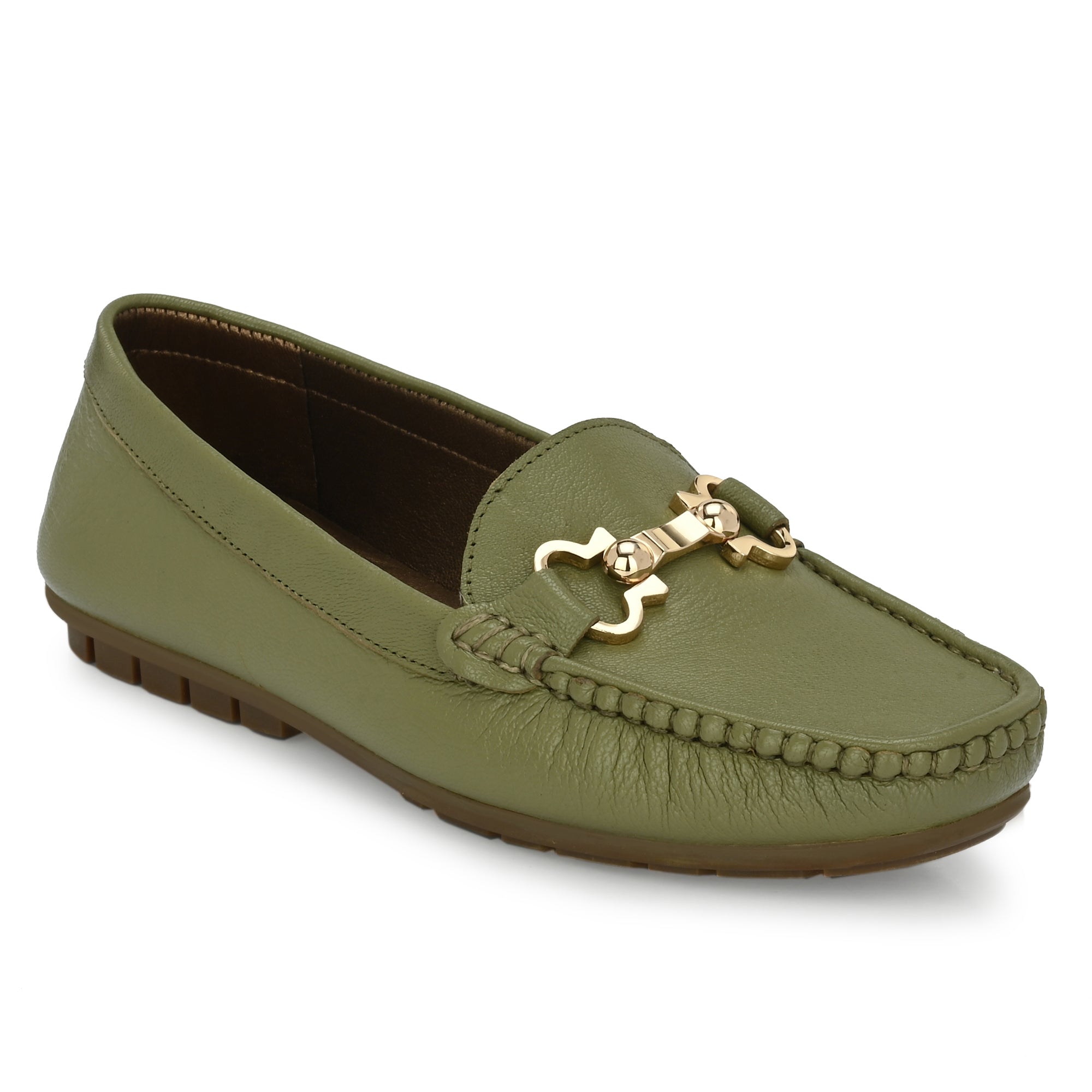 ladybossbyegoss Women Loafers by Lady Boss – OLIVE - view 2