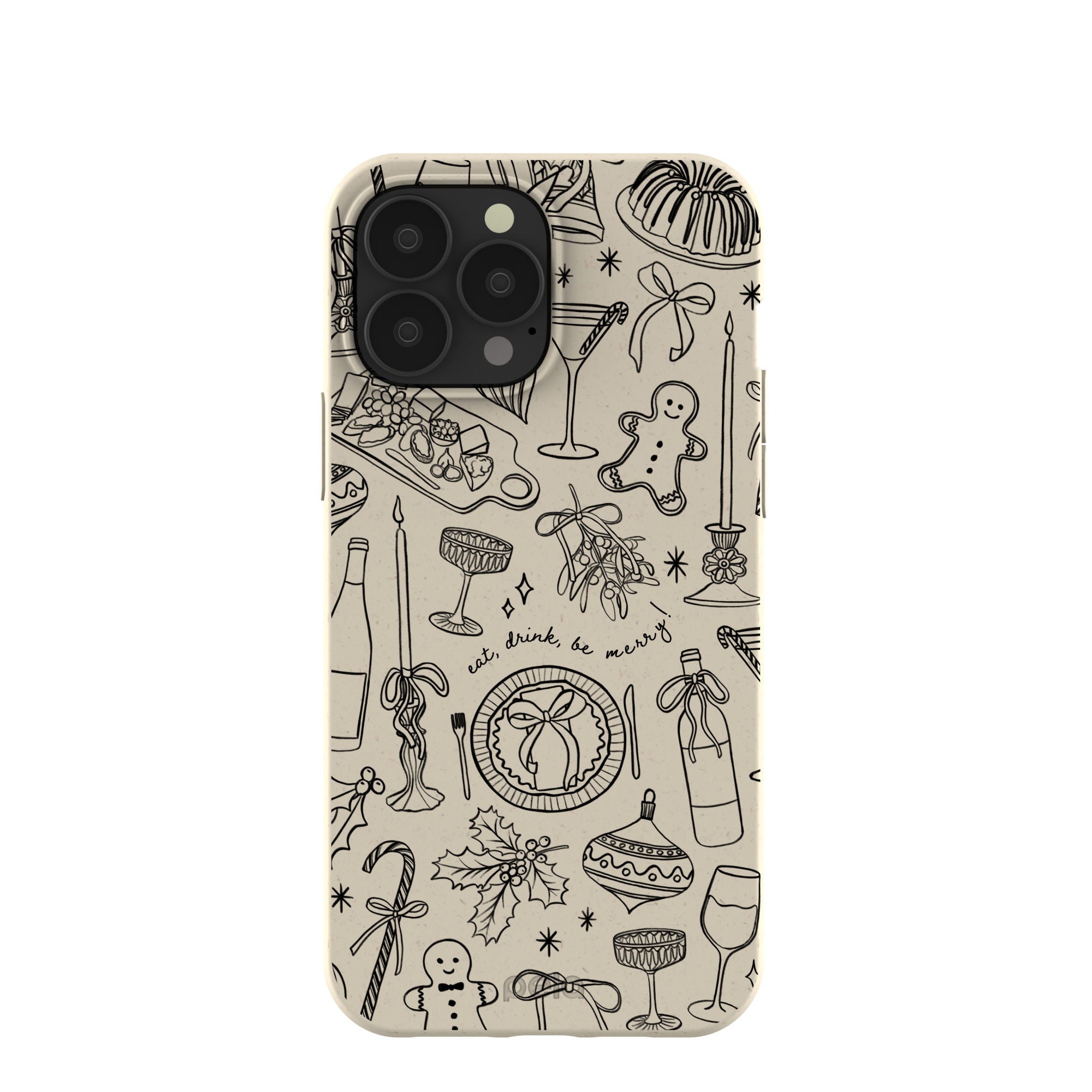 Pela Case London Fog Holiday Dinner Party iPhone 13 Pro Max Case