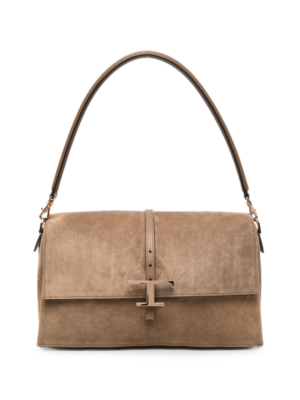 Tod's T Timeless Crossbody Bag – Calf Suede 100%