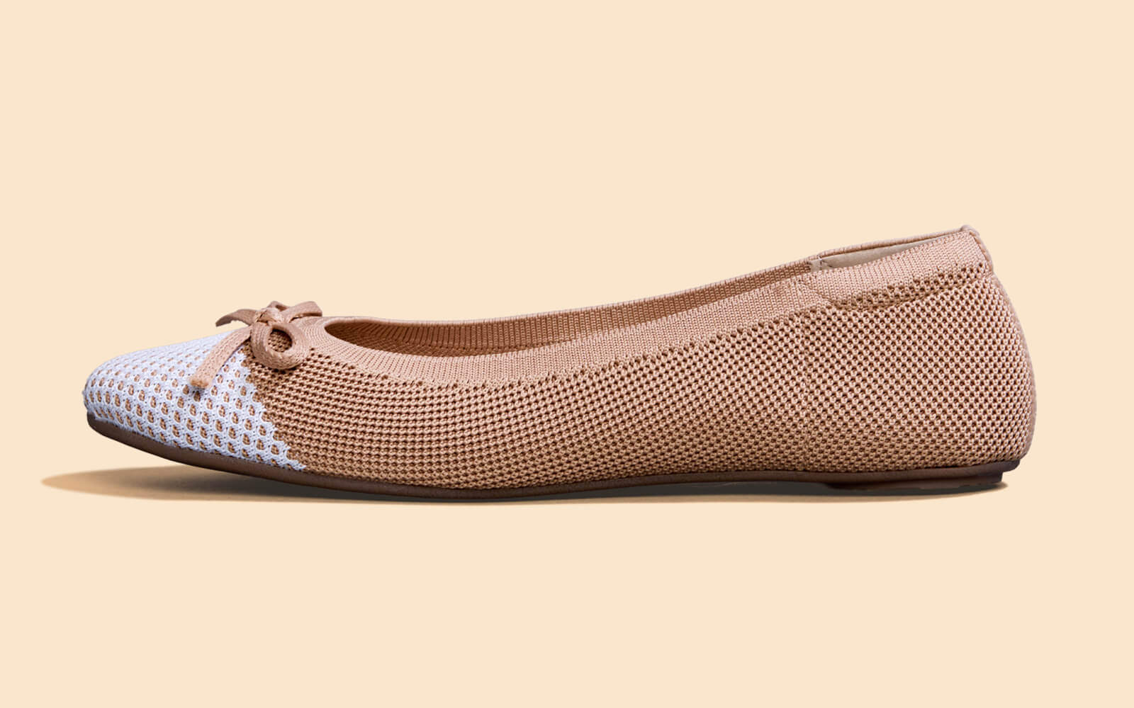 Neeman's Ballet Flats For Women : Beige-Ivory