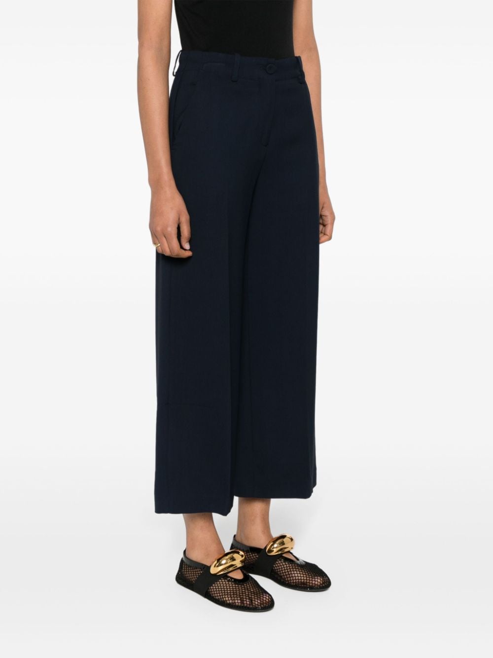 Erika Cavallini Semi-Couture Wide-leg trousers - view 3