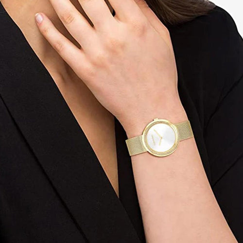 Calvin Klein Twisted Bezel White Dial Women 34mm 25200150 - view 3