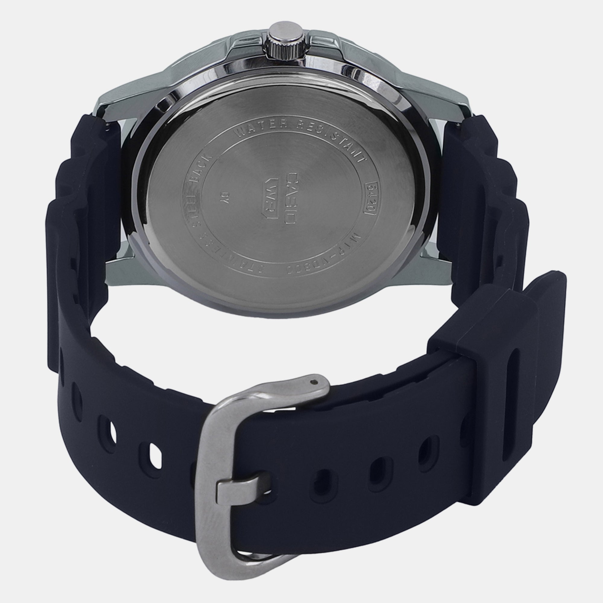 Casio Enticer Men Quartz Black Dial Chronograph Resin Watch A2143 - view 4