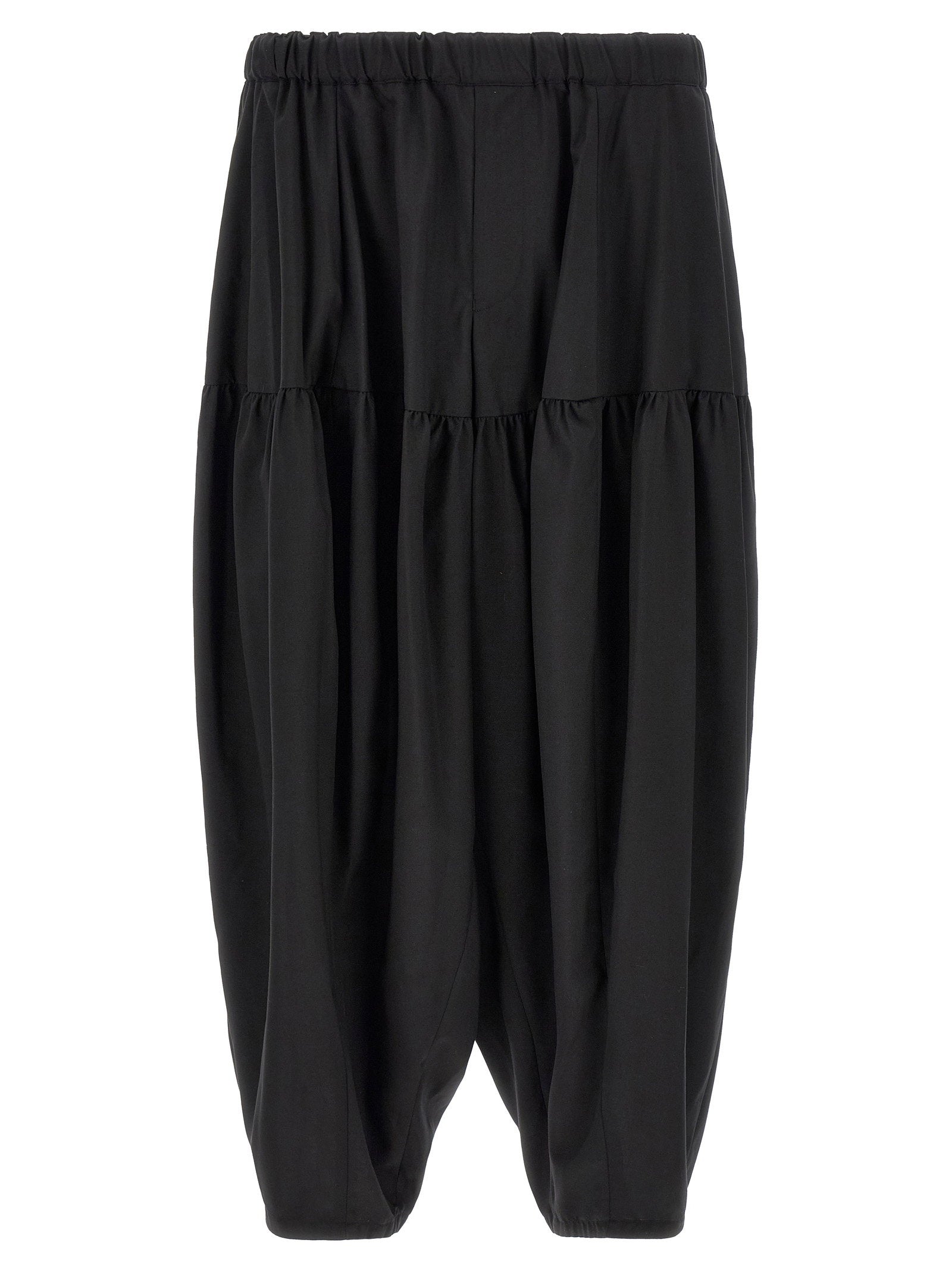 Comme Des Garcons Black Barrel Leg Pants – 100% polyester