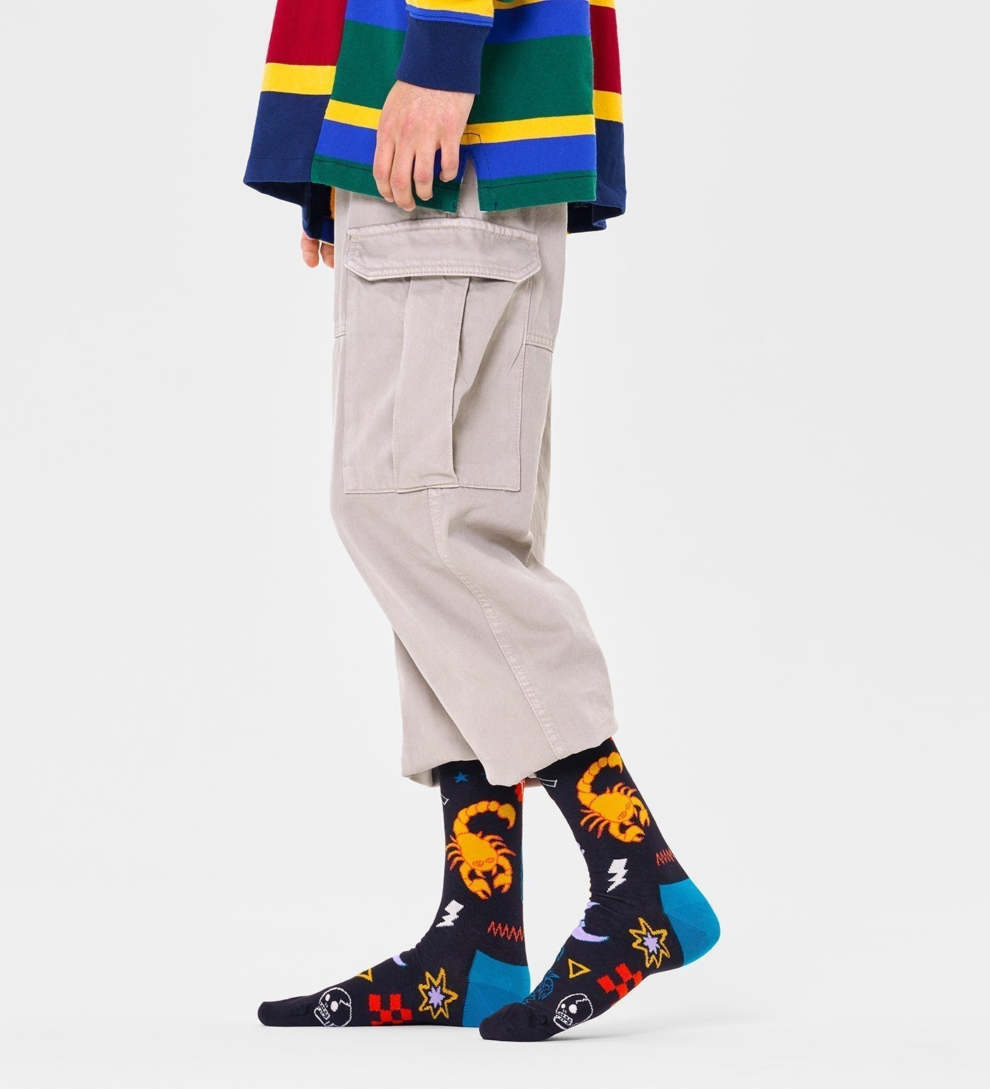 Happy Socks Unisex Scorpio Crew Length Socks for Women and Men - view 2