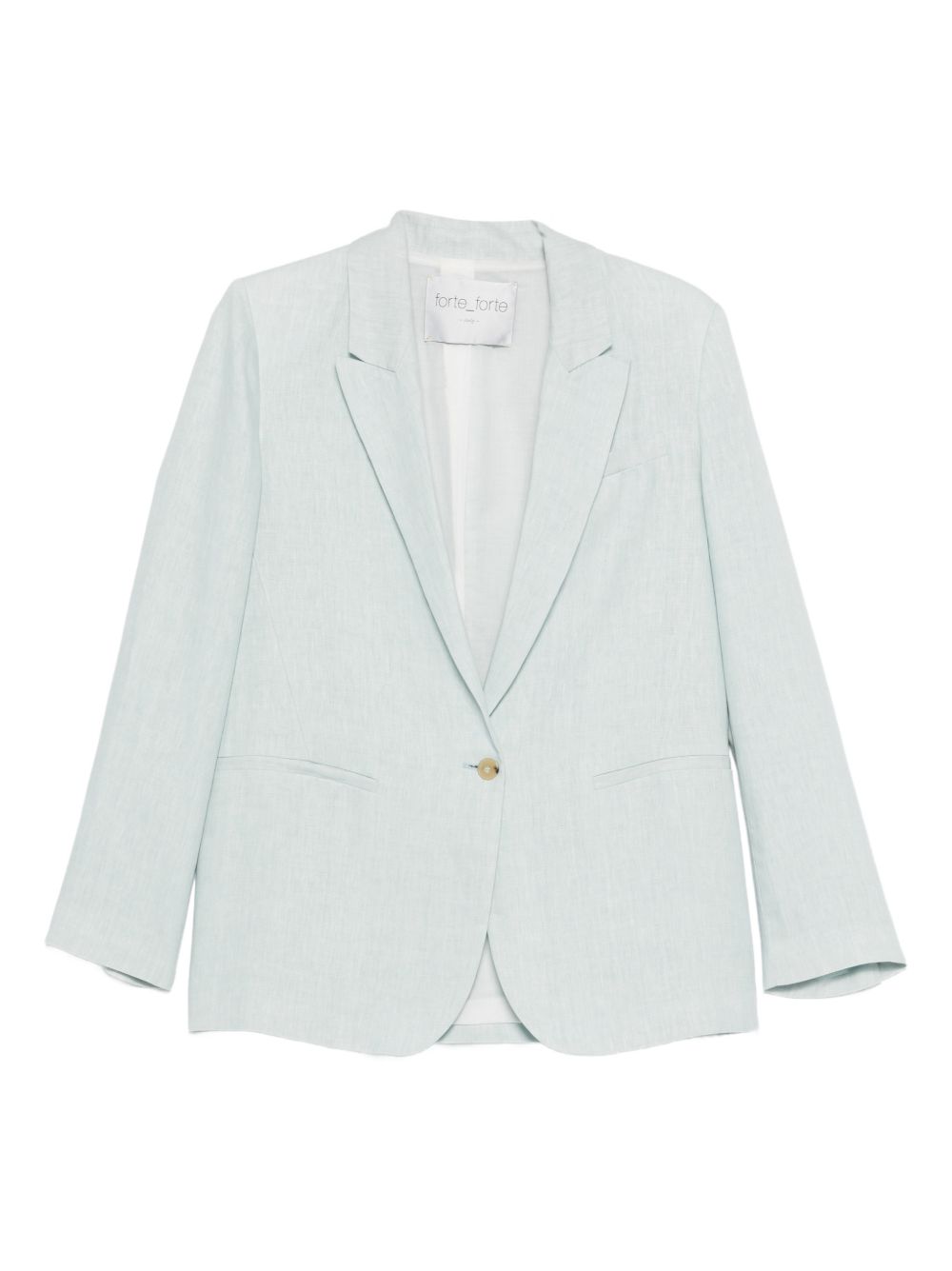 Forte Forte Linen single-breasted jacket – 100% Fabric