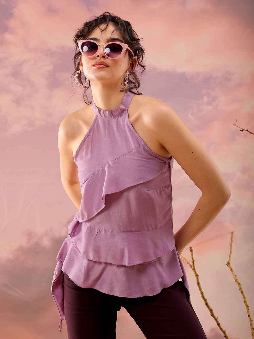 Freehand by The Indian Garage Co Women Solid Top - view 8