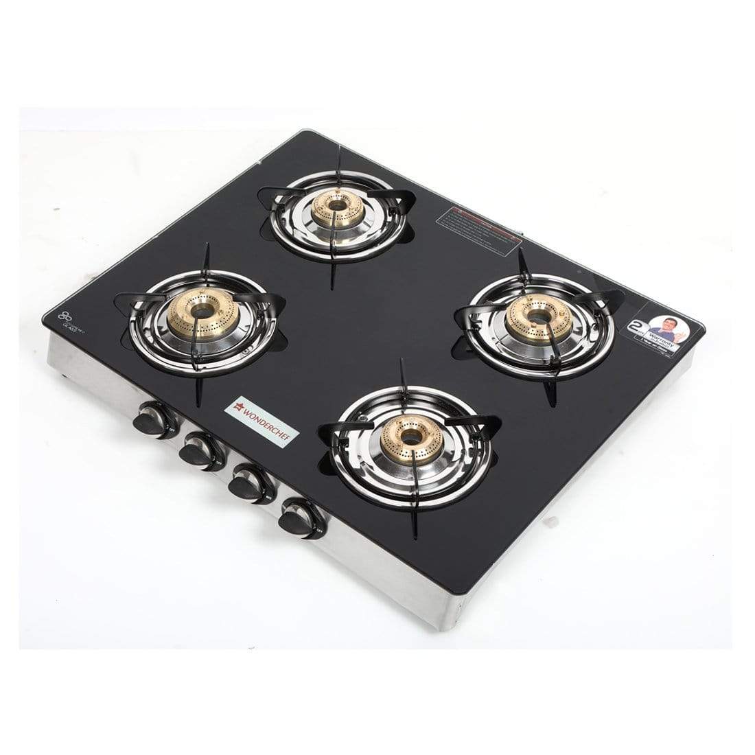 Wonderchef Zest 4 Burner Glass Cooktop - view 15