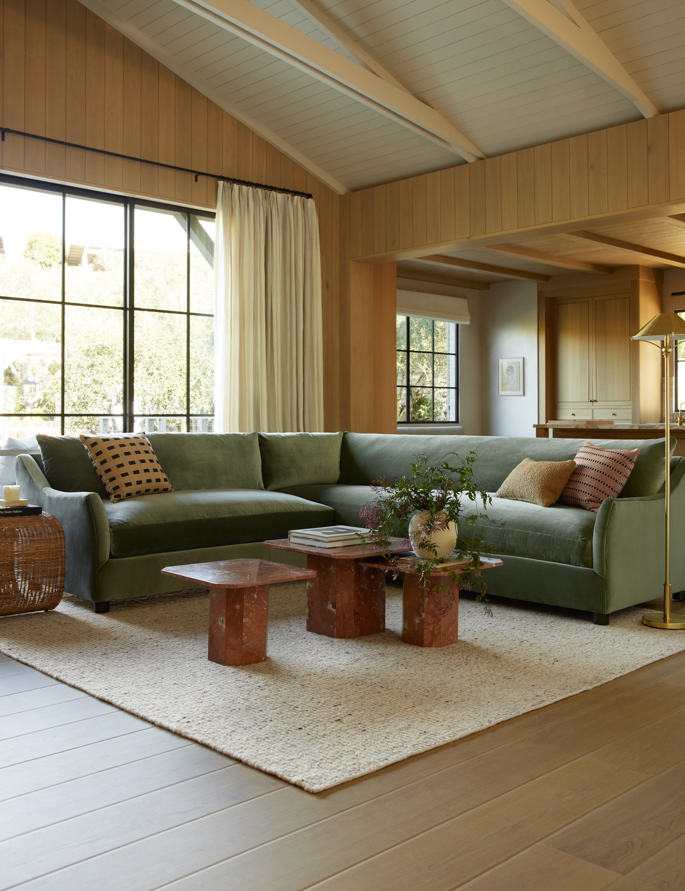 Lulu and Georgia Niven Corner Sectional Sofa - view 67