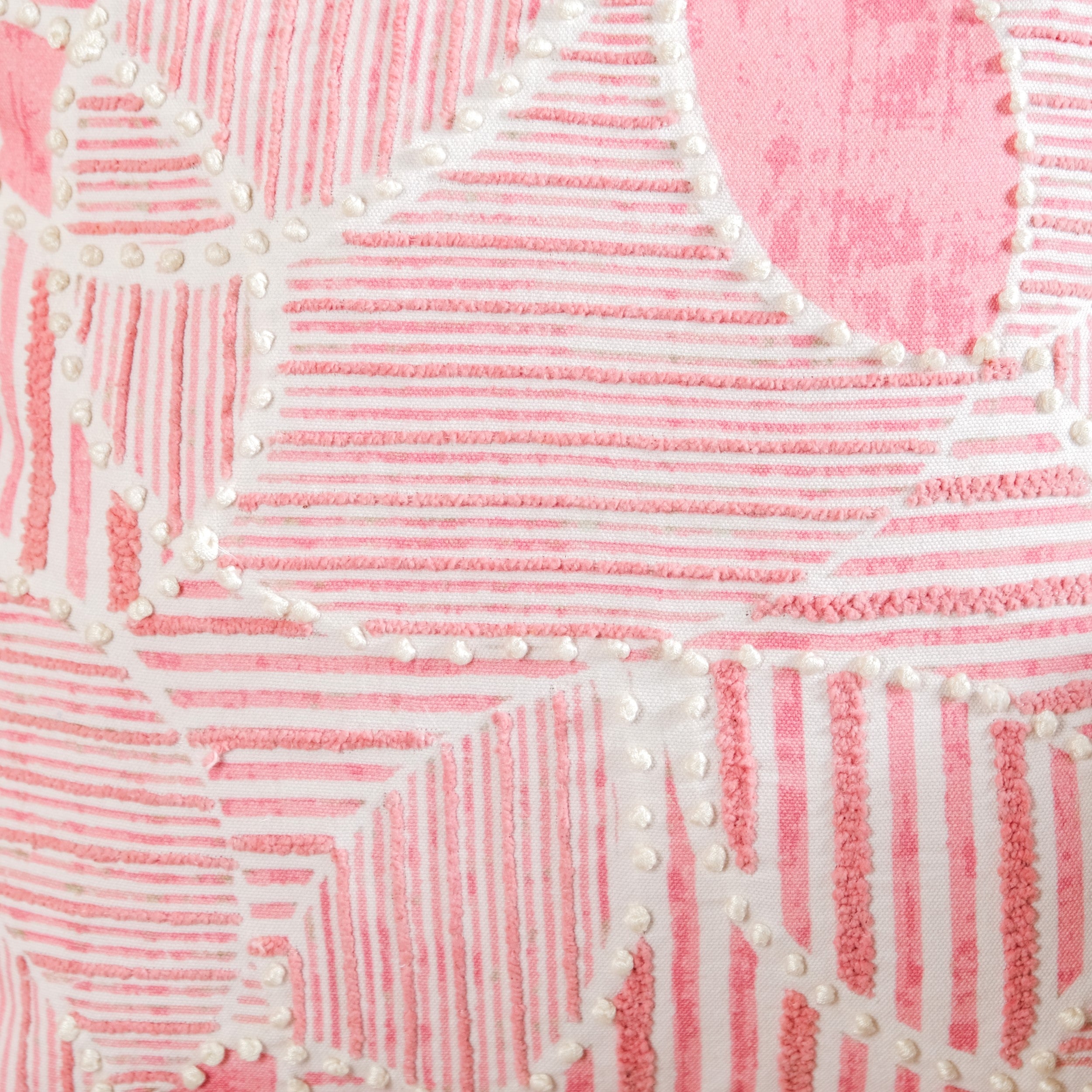 Nestasia Soft Pink Embroidered Couch Cushion Cover 40x40 cm - view 3