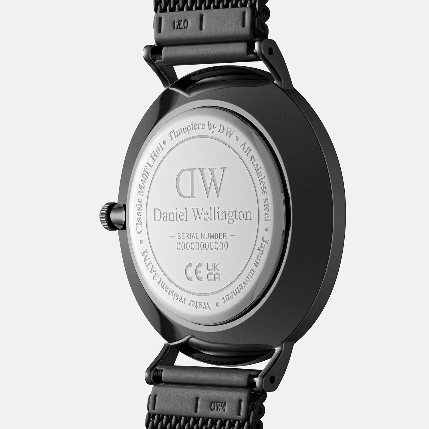 Daniel Wellington Classic Men Quartz Black Dial Analog Stainless Steel Watch DW00100714K - view 3