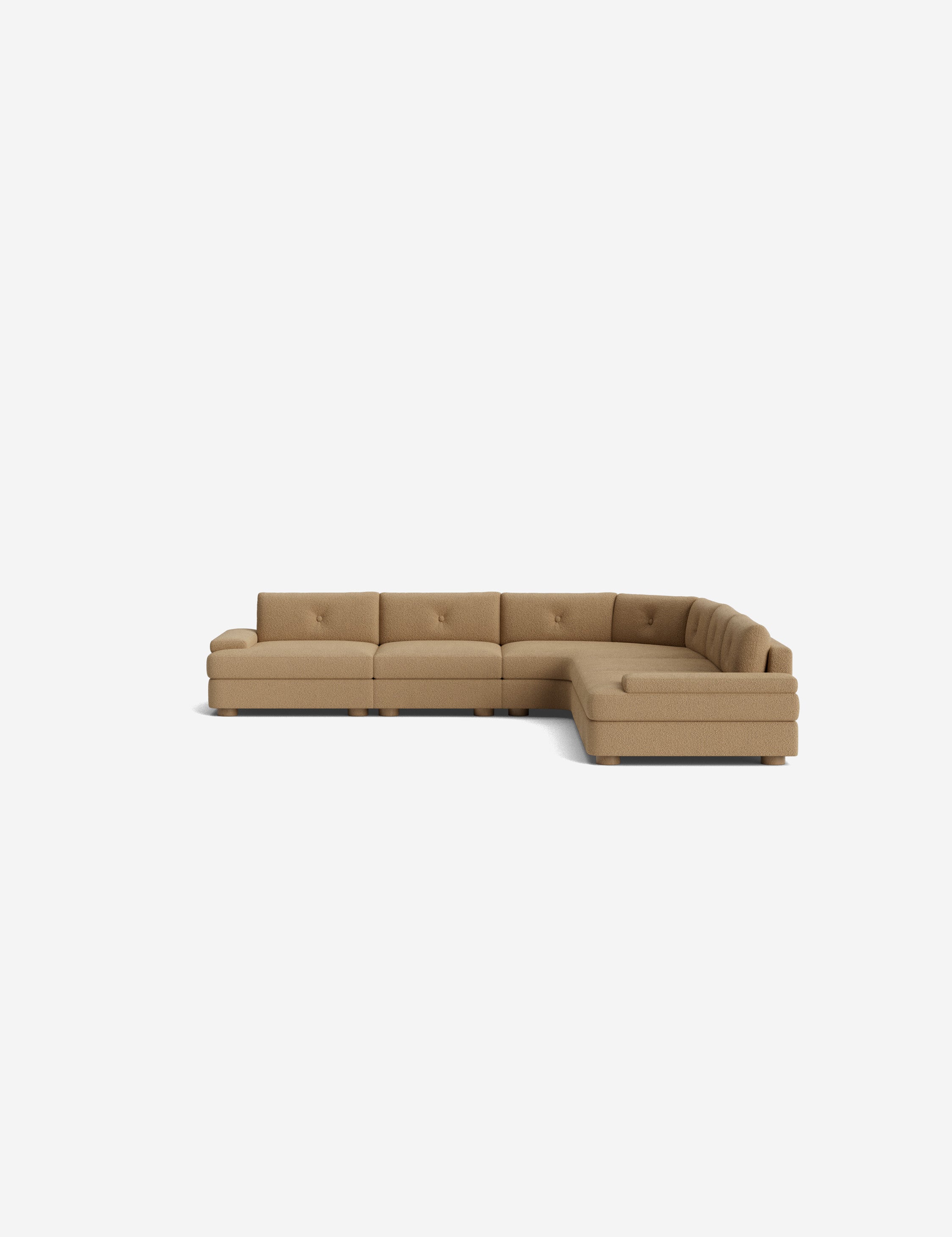 Lulu and Georgia Hill Modular Corner Sectional Sofa - view 35