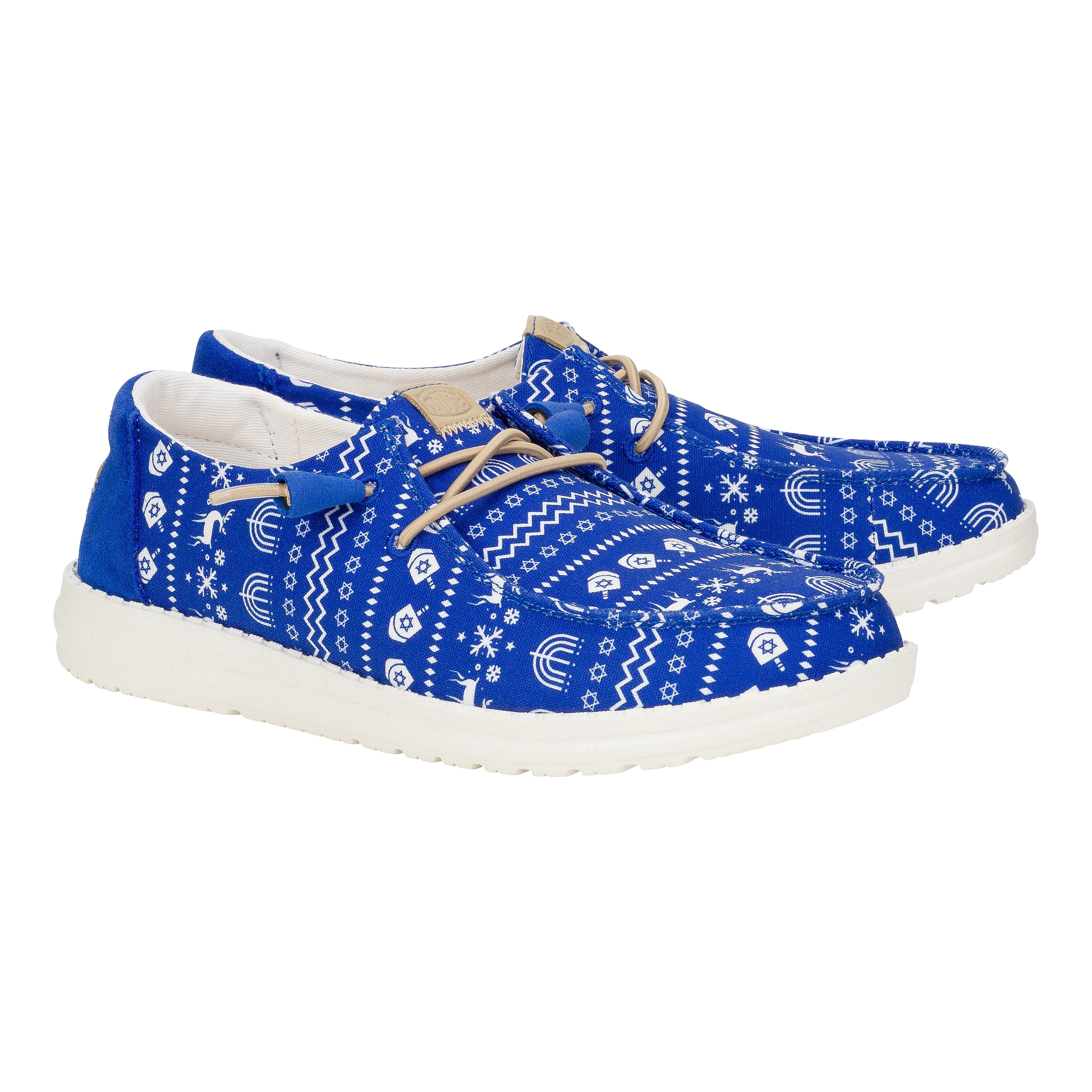 HEYDUDE shoes Wendy Hanukkah Sweater - Hanukkah Blue/White - view 3
