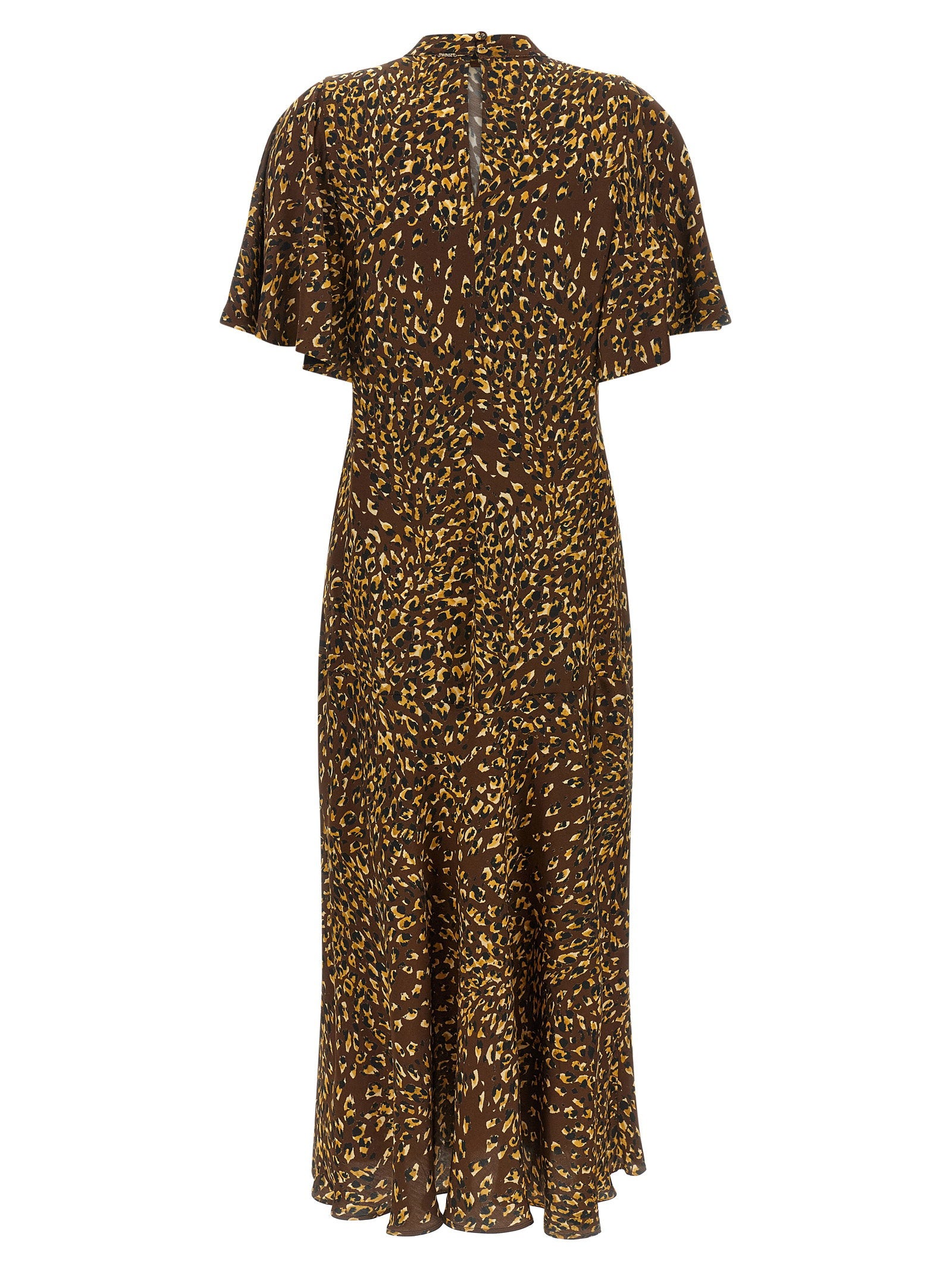 Twin Set Animal Print Dress – 100% viscose - view 2