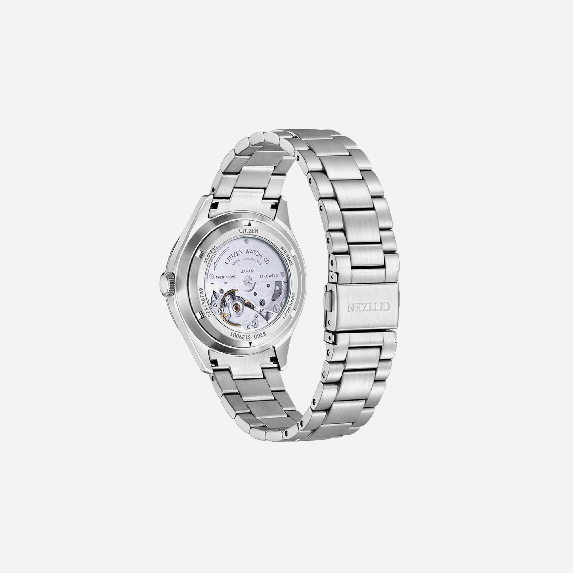Citizen Automatic Gents Watch White Dial – Multi - view 2