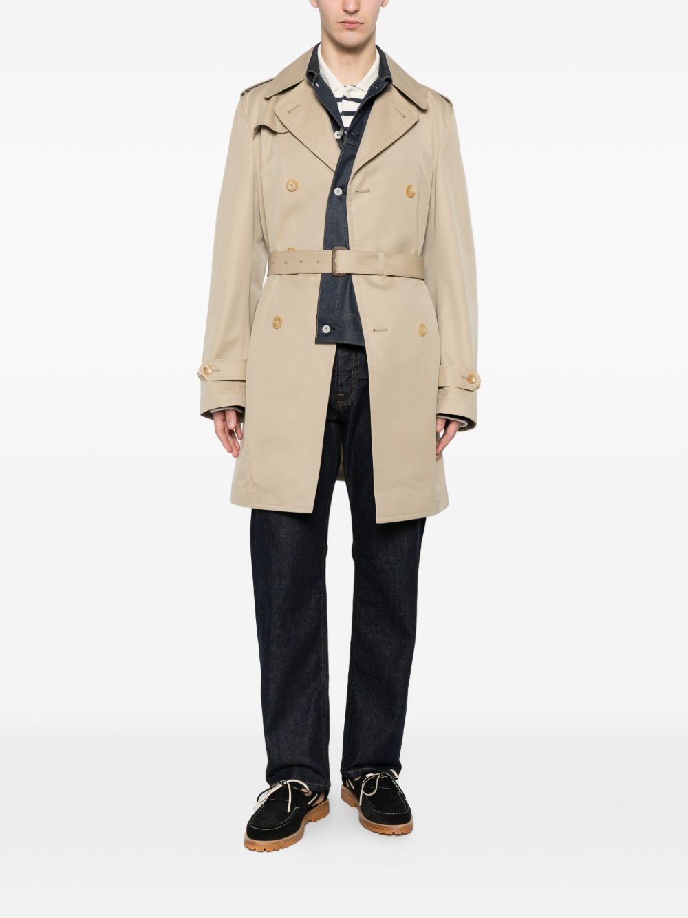 Junya Watanabe Cotton double-breasted coat – Cotton 100% - view 3