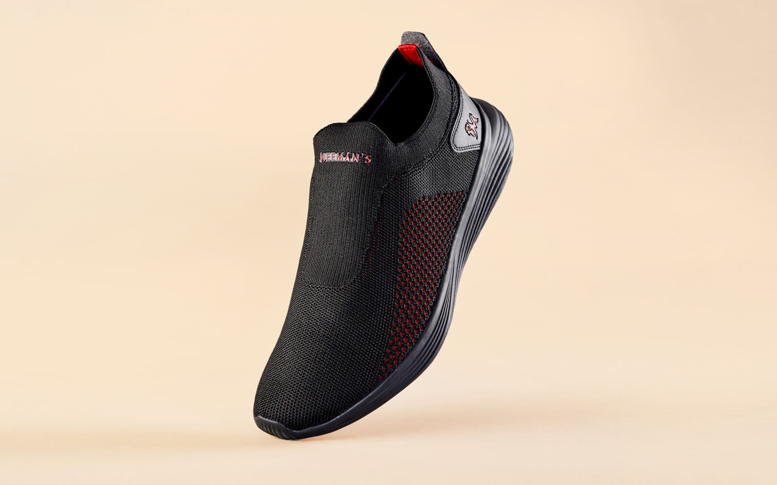 Neeman's Everyday Basic Slip Ons : Striking Lava - view 4
