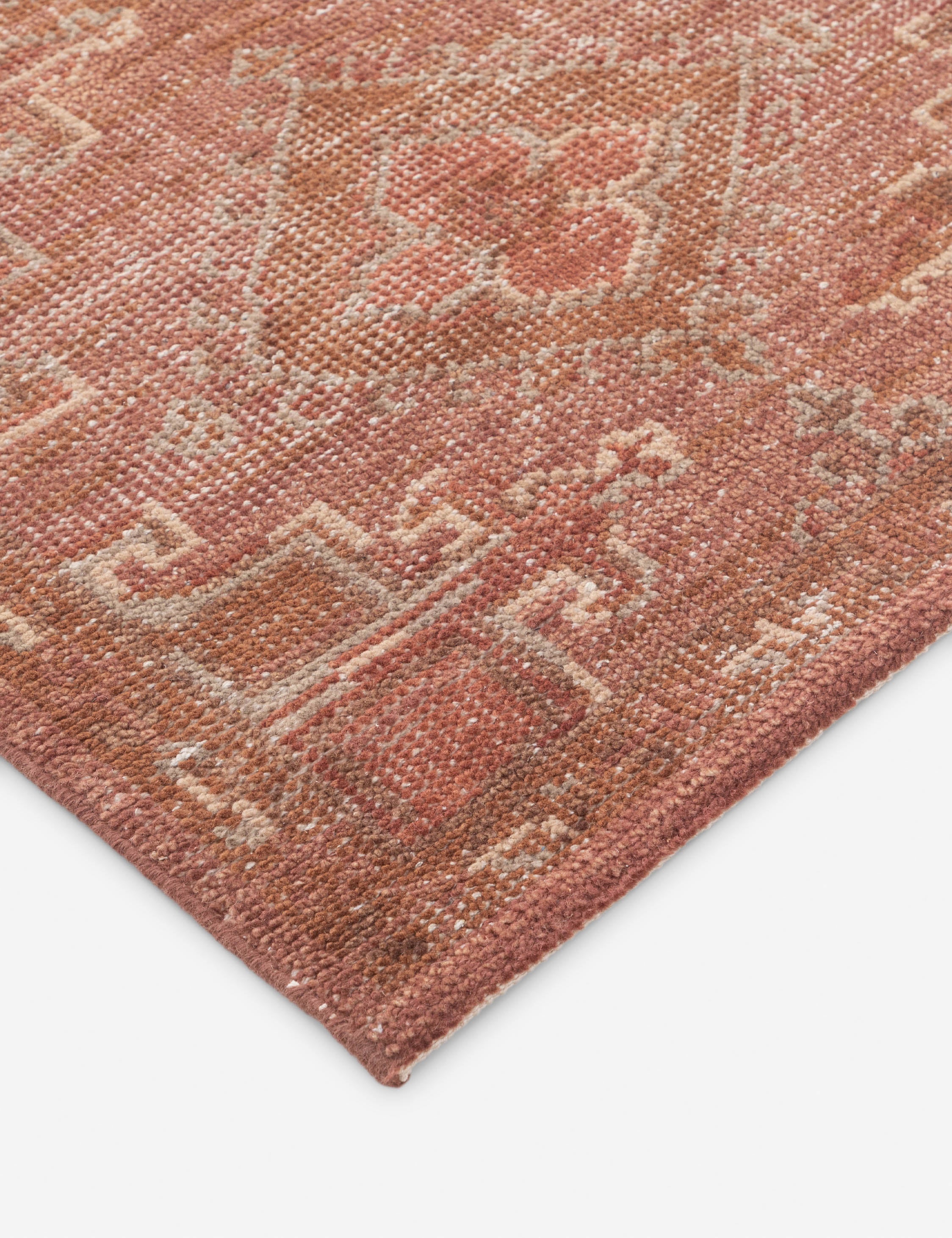 Lulu and Georgia Ihsan Hand-Knotted Wool Rug – Red - view 3