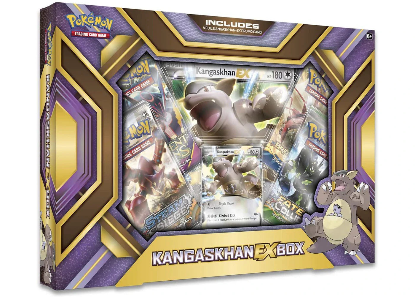 Pokémon 2016 Pokemon TCG Kangaskhan EX Box