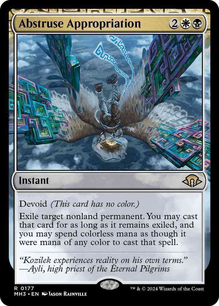 Abstruse appropriation 177 – Magic Abstruse Appropriation [177] [Modern Horizons 3] [Non-Foil]