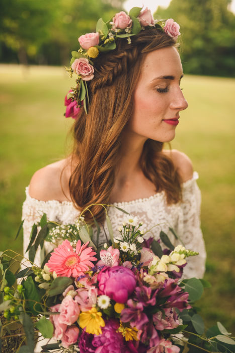 Colorful textural wildflower – fiftyflowers.com Colorful, Textural Wildflower Wedding
