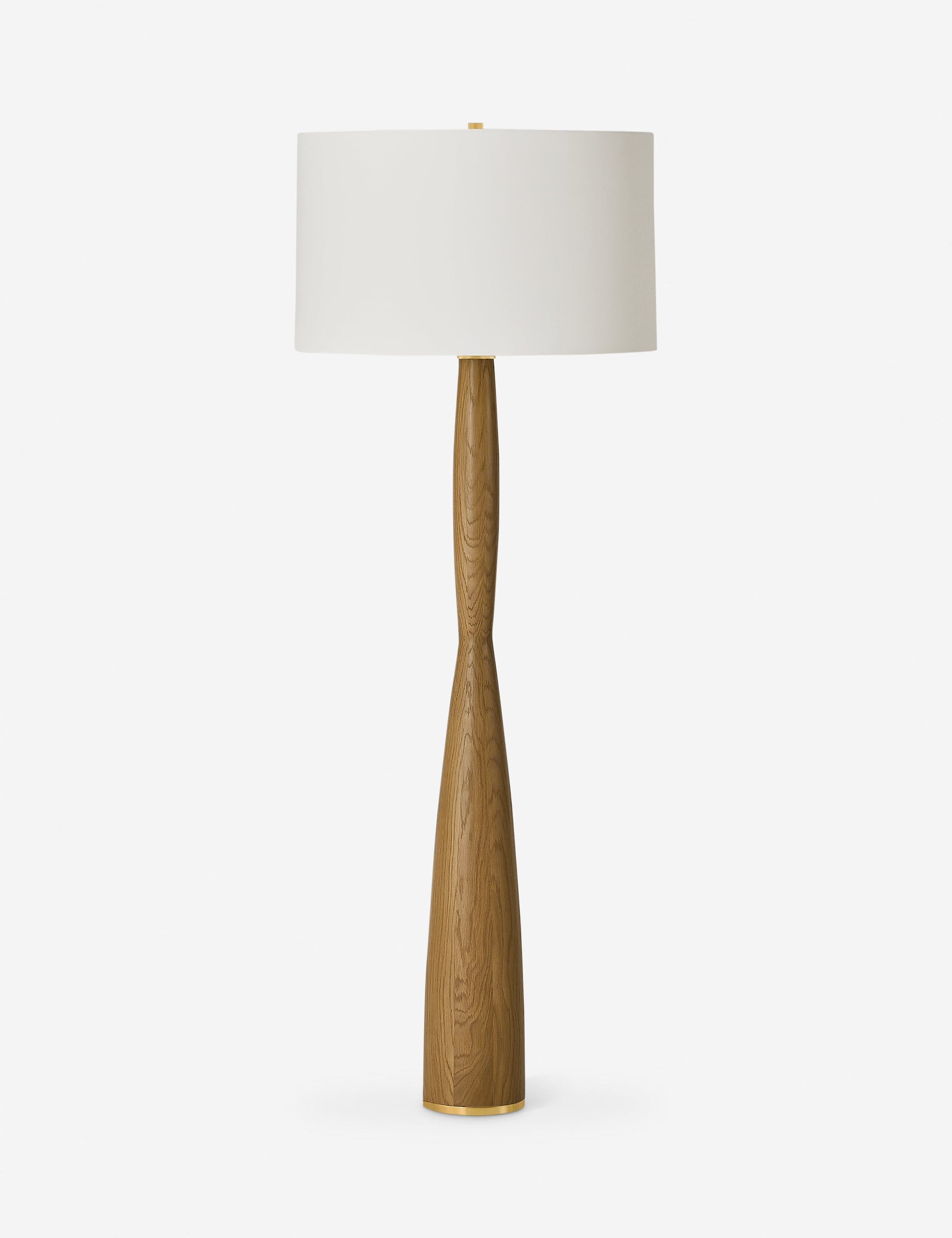Lulu and Georgia Levent Floor Lamp – Aged Brass