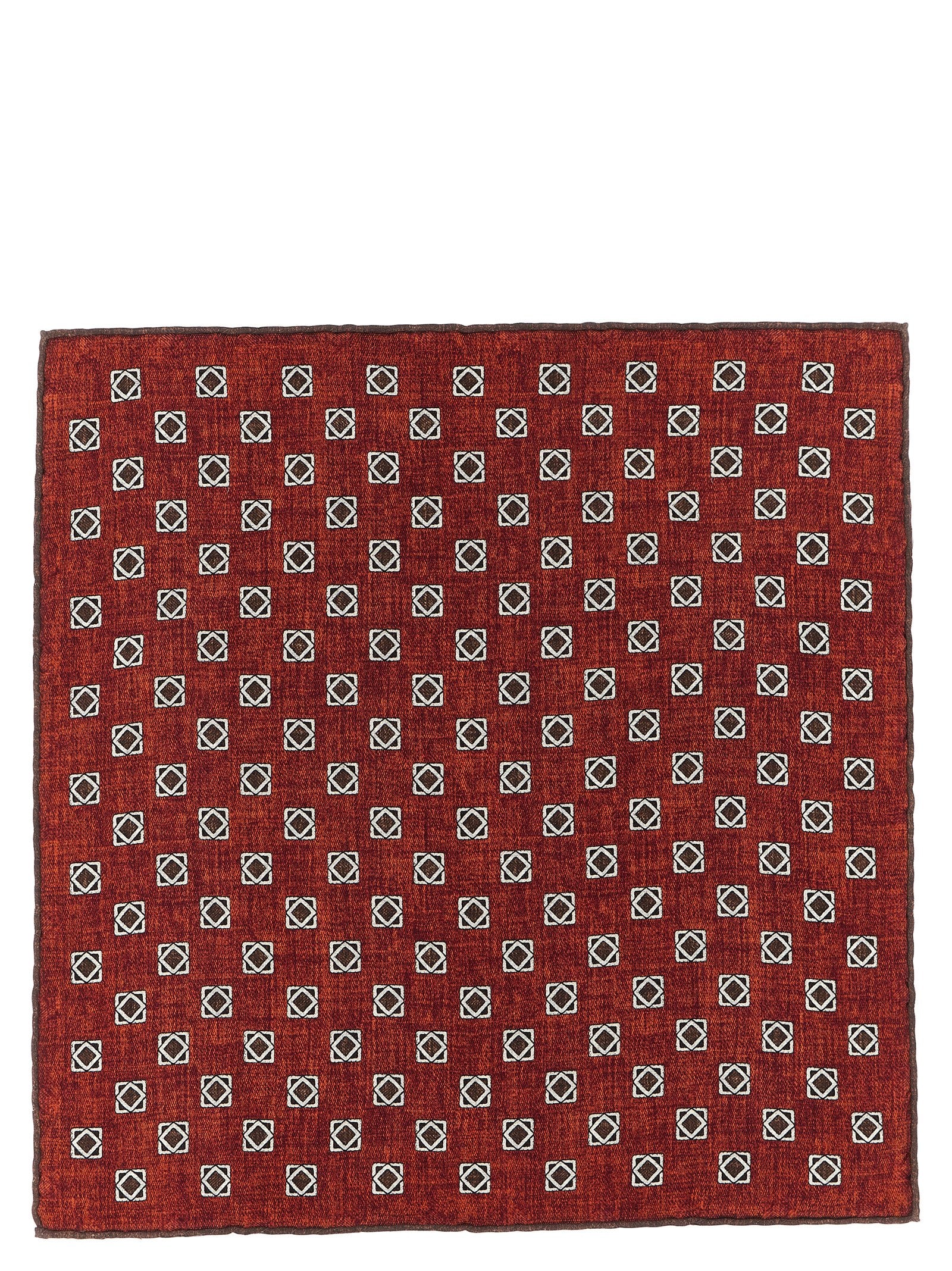 Brunello Cucinelli Double-face Pocket Clutch – 100% silk