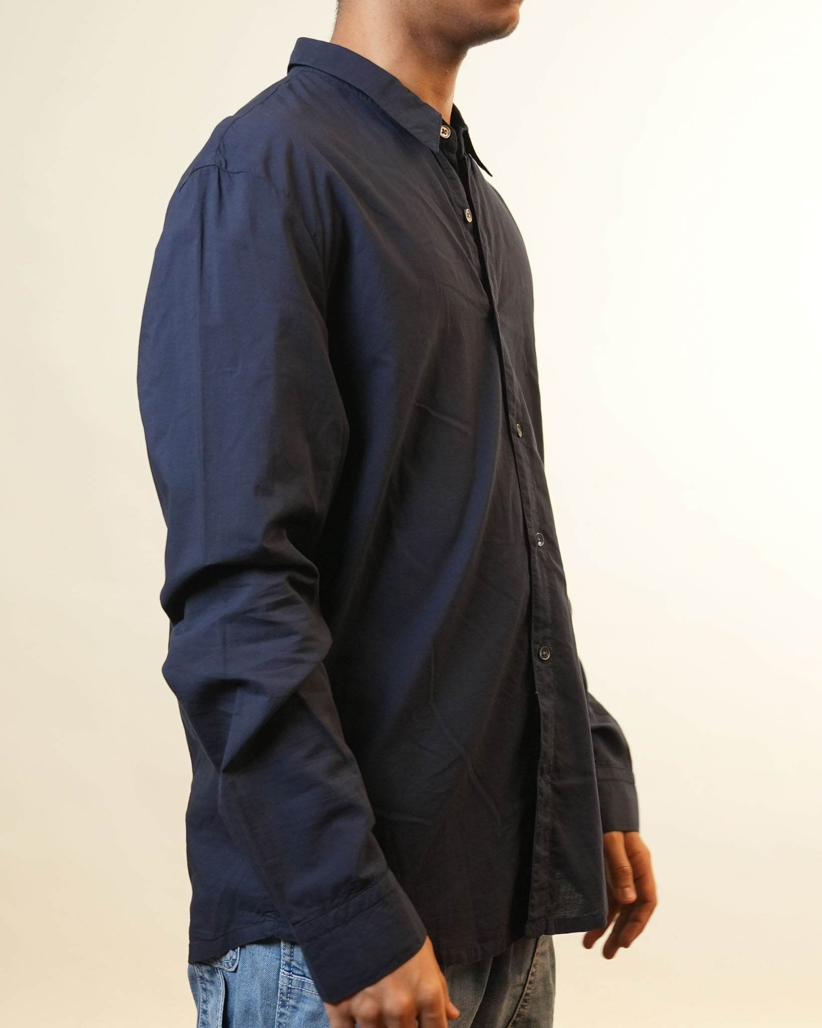 James Perse Navy Shirt - view 2
