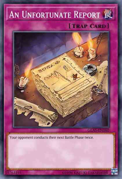 Yu-Gi-Oh! An Unfortunate Report - GLAS-EN080 - Common - Unlimited