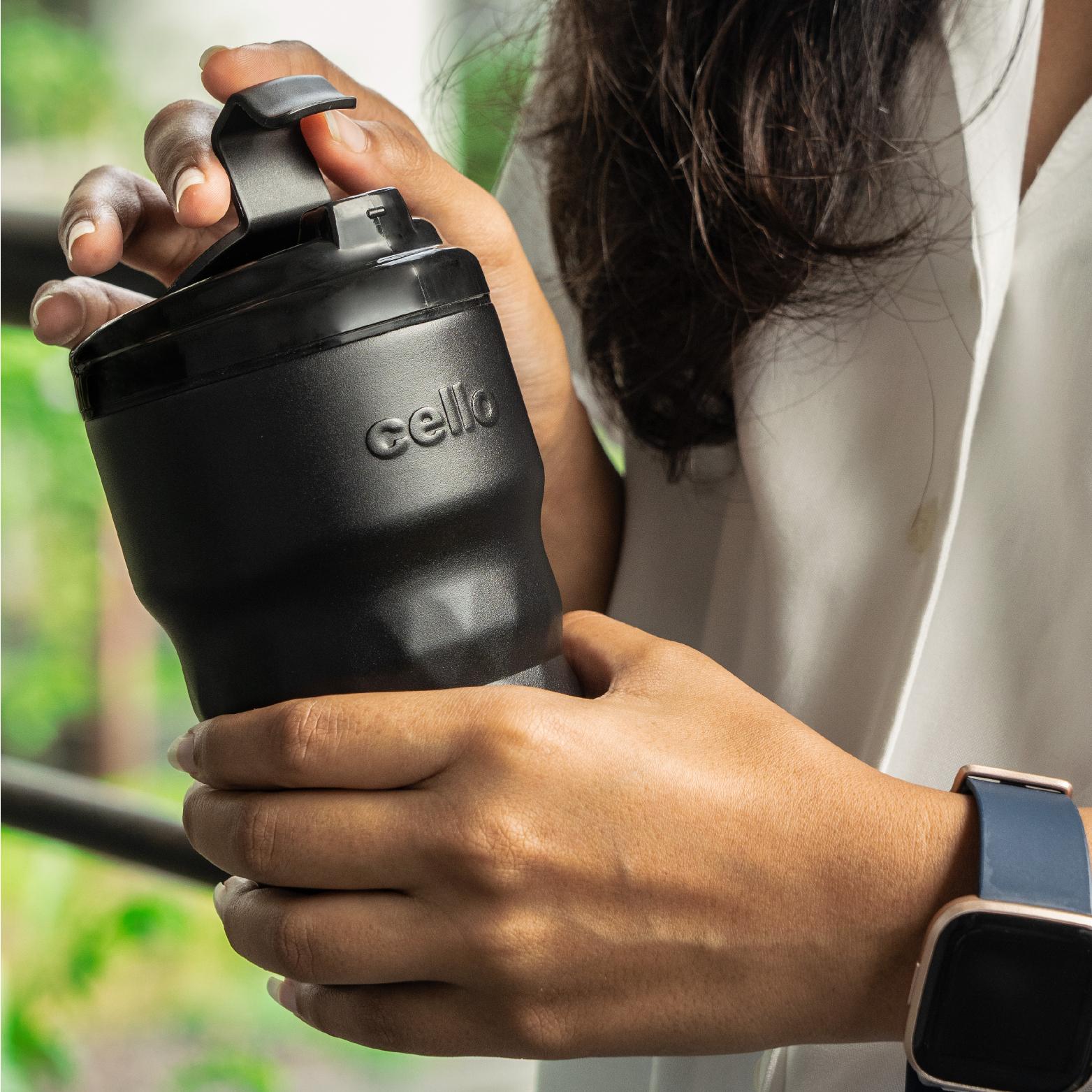 Cello Nomad Flask, Insulated Travel Mug, 350ml