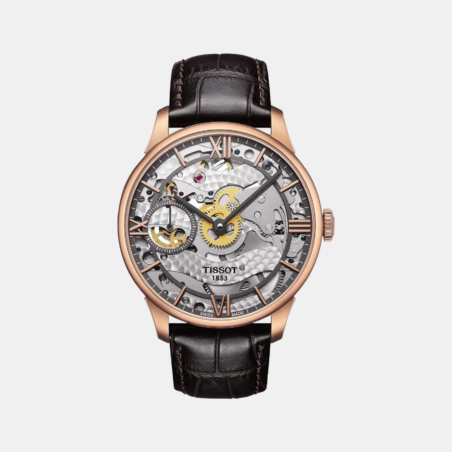 Tissot Chemin Des Tourelles Men Analog Leather Watch T0994053641800