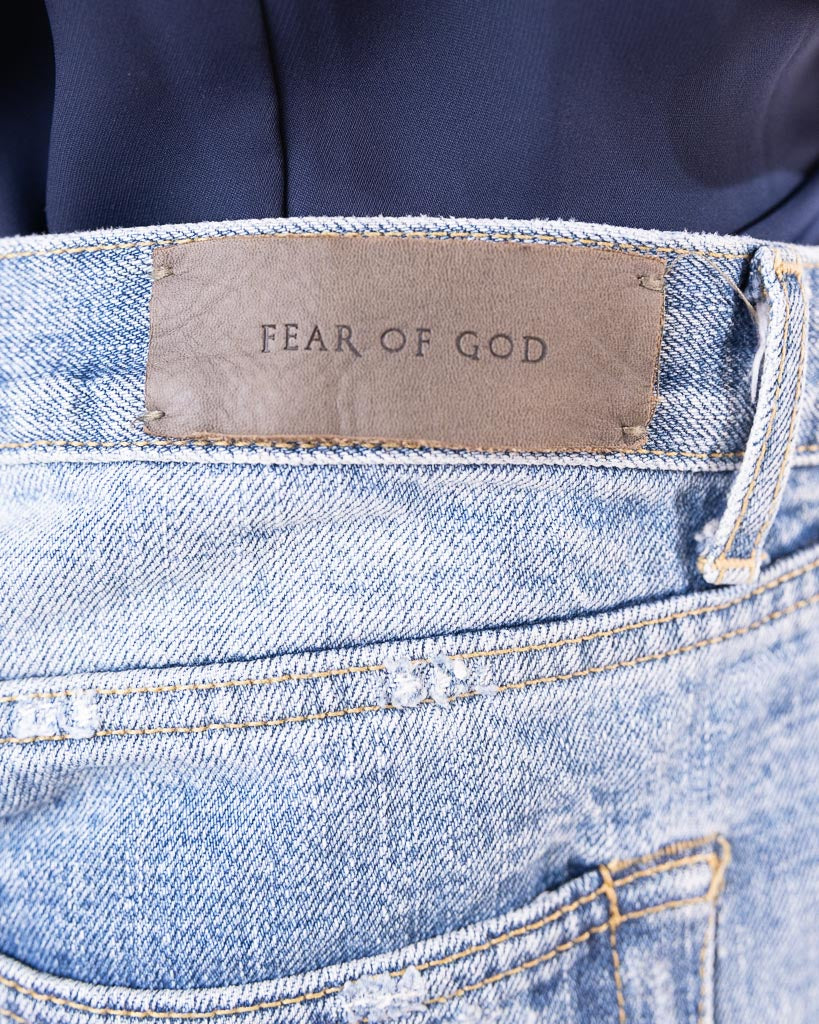 FEAR OF GOD ESSENTIALS Fear Of God 4th Collection Blue Denim Jeans - view 2