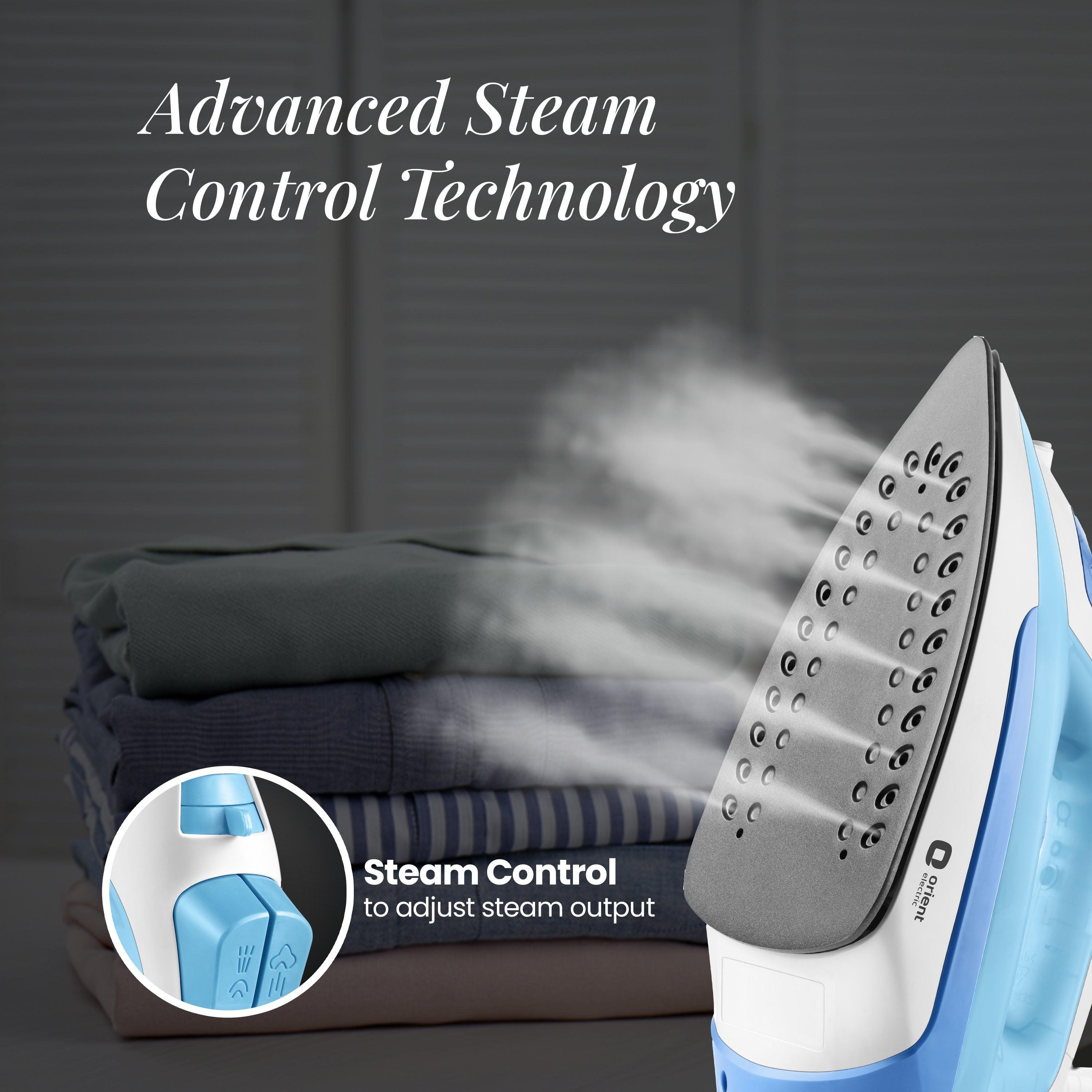 orientelectric Fabrifeel Non Stick Steam Iron for Clothes - view 12