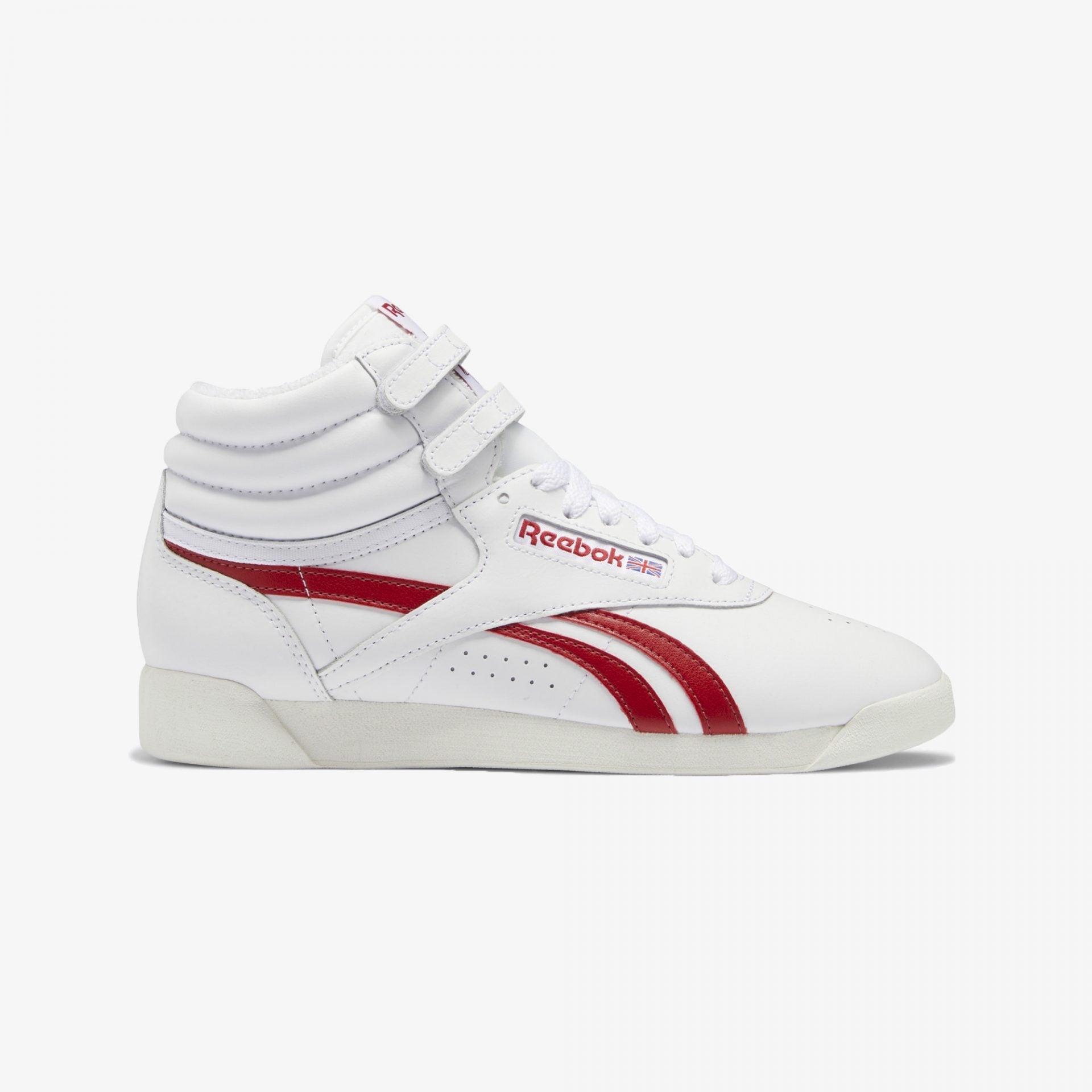 Reebok | F/S HI { CHALK / FLASH RED - view 4