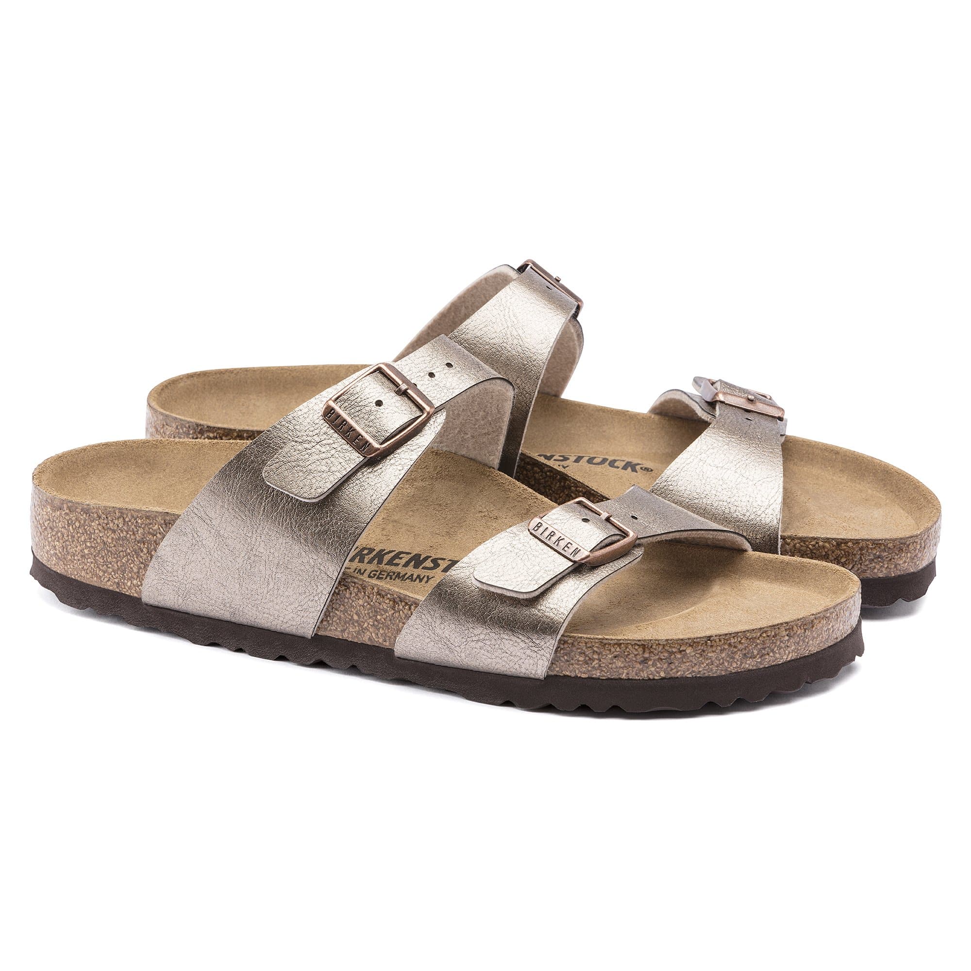 Birkenstock Sydney Birko-Flor – Brown Brown/Graceful Taupe - view 3