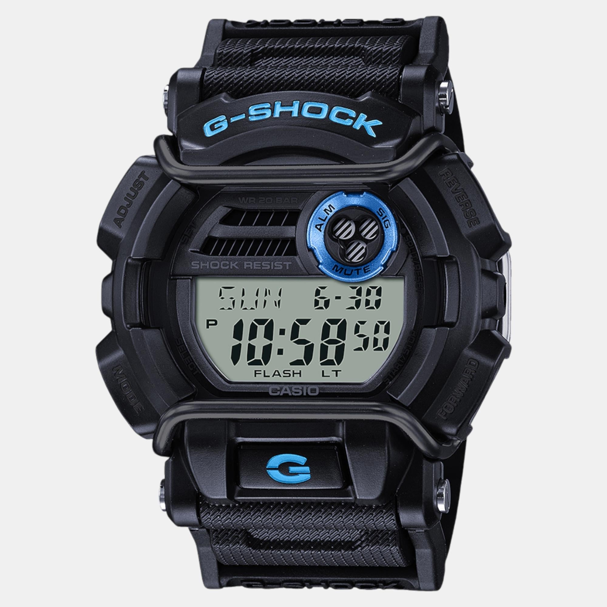 Casio G-Shock Men Quartz Black Dial Digital Resin Watch G1431