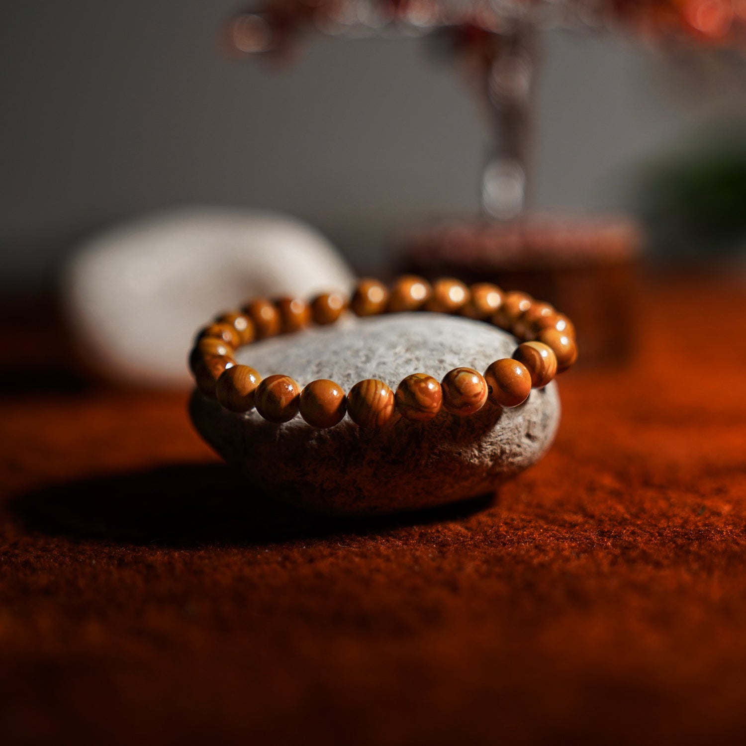 Gemsmantra Premium Plus Bracelet- Camel Jasper - view 2