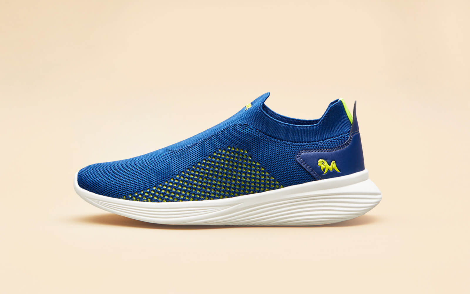 Neeman's Everyday Basic Slip Ons : Neon Navy