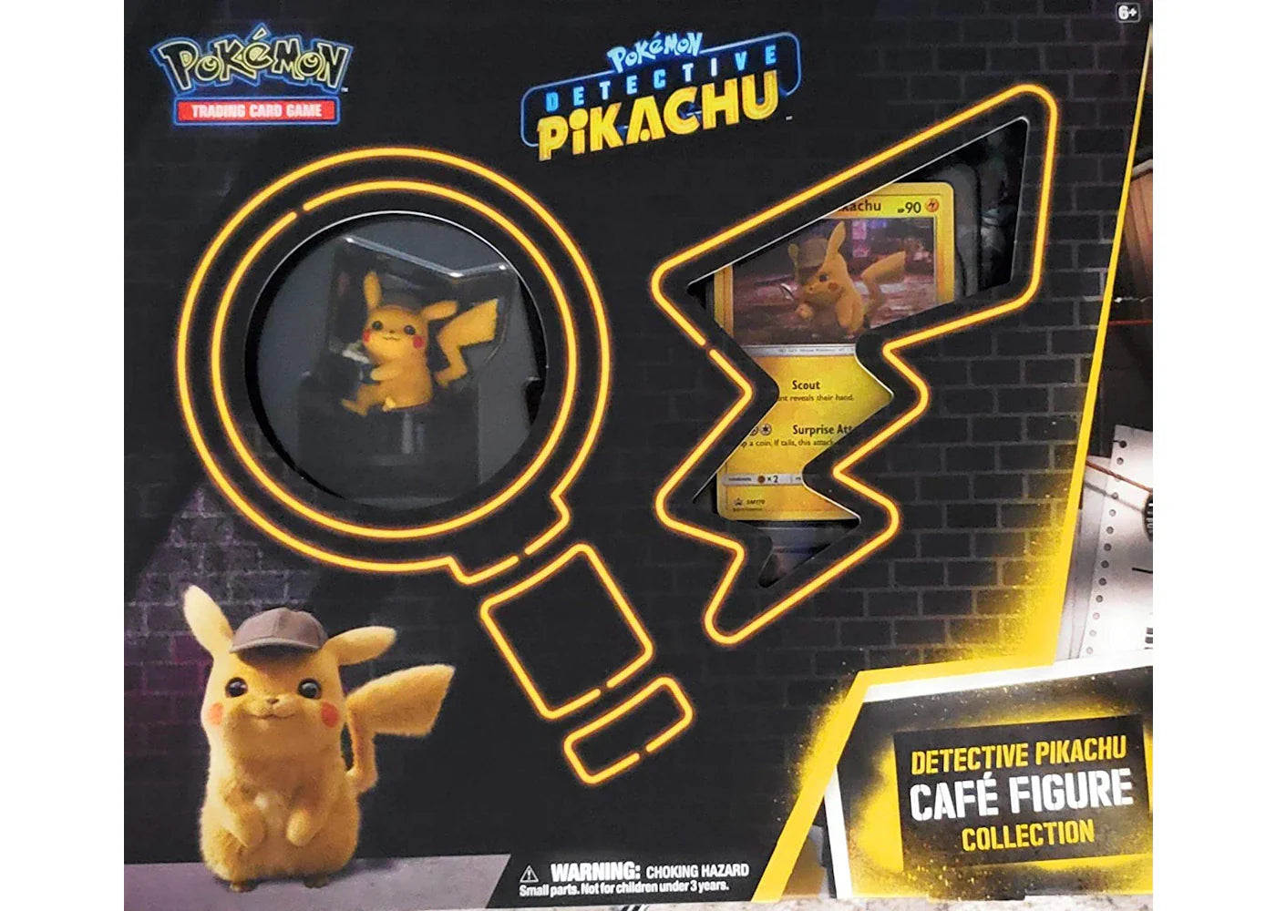 Pokémon 2019 Pokemon TCG Detective Pikachu Cafe Figure Collection