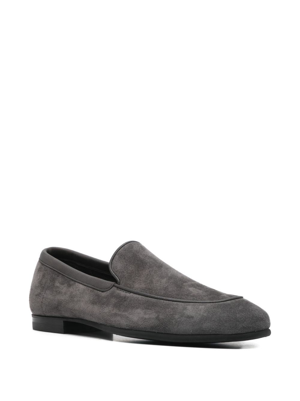 John Lobb Tyne Suede Loafers – Suede 100% - view 2