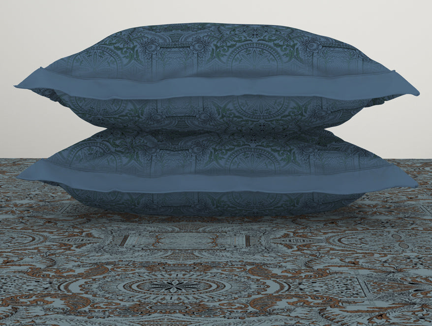 Spaces India Ornamenta Ornate 100% Cotton Fitted King - Essentials by Spaces - view 5