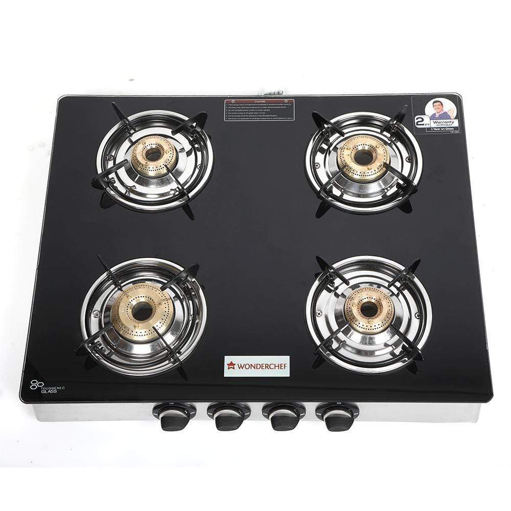 Wonderchef Zest 4 Burner Glass Cooktop - view 5